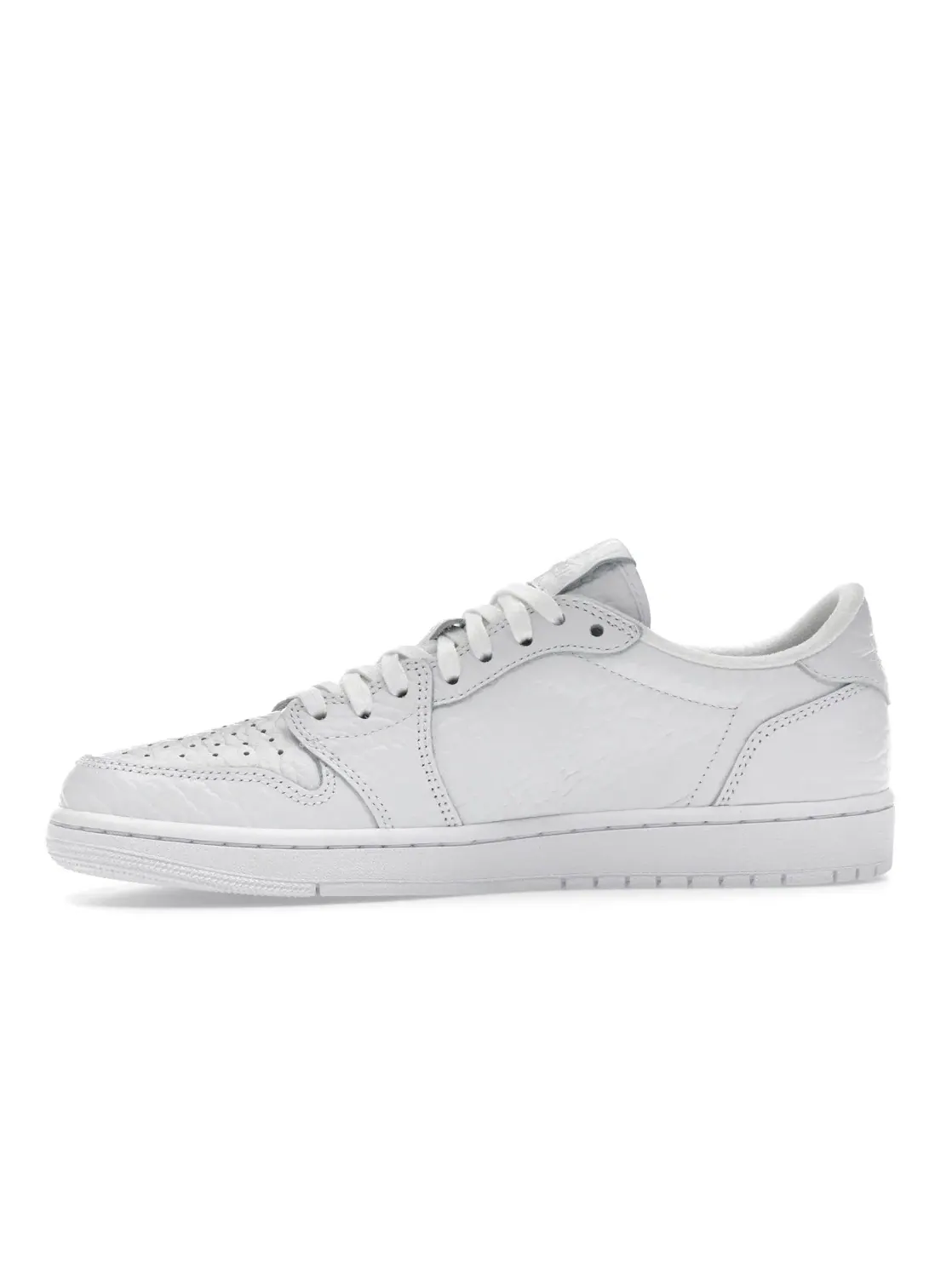 Мужские кроссовки Lifestyle без Swoosh Jordan 1 Retro Low Jordan — изображение 3 из 4, белый/белый-белый