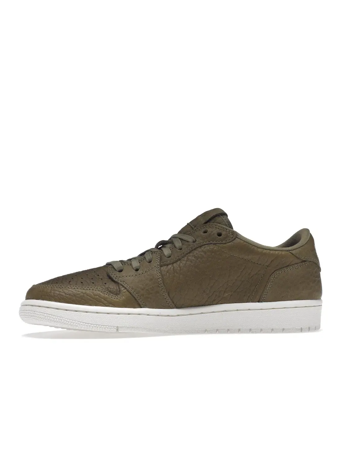 Мужские кроссовки с кожаным верхом Jordan 1 Retro Low Jordan, Trooper/Trooper-Sail — изображение 3 из 4