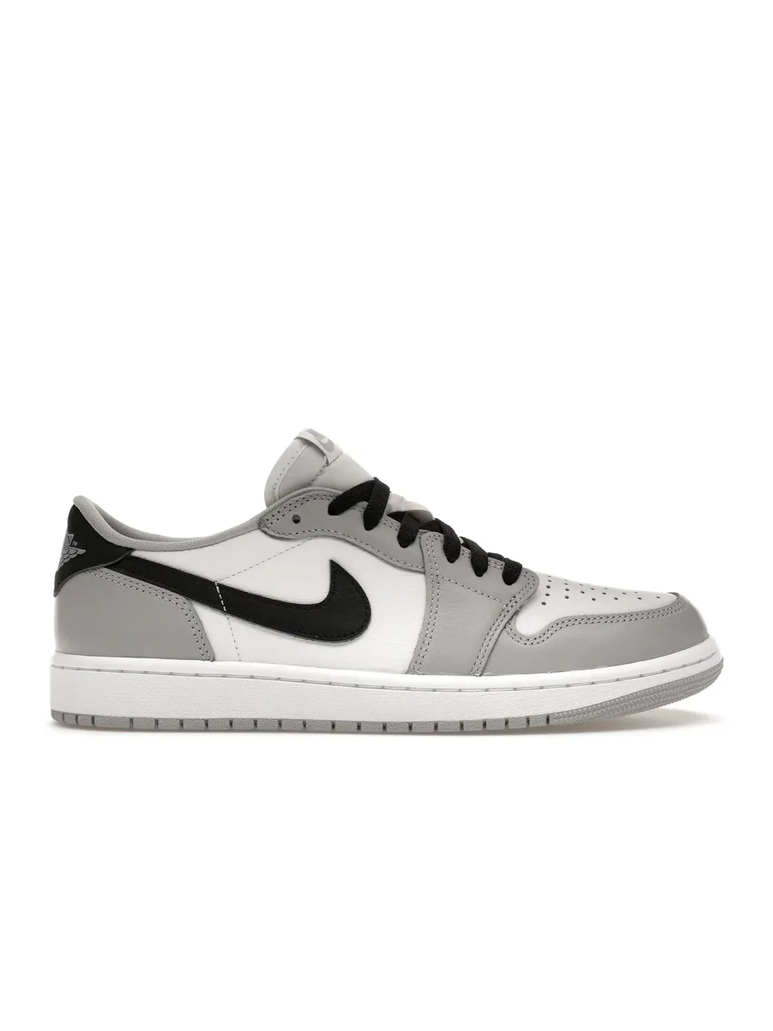 Мужские кроссовки Lifestyle с низким верхом Jordan 1 Retro Low OG — изображение 1 из 4, белый/черный-серый