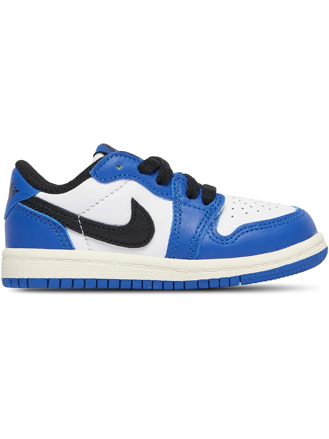 Детские кроссовки Lifestyle Jordan 1 Retro Low OG Jordan — изображение 1 из 1, белый/черный