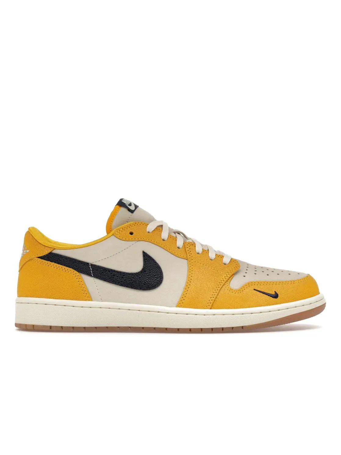 Мужские кроссовки Lifestyle с высоким верхом Jordan 1 Retro Low OG Michigan PE — изображение 1 из 4, темно-синий/белый