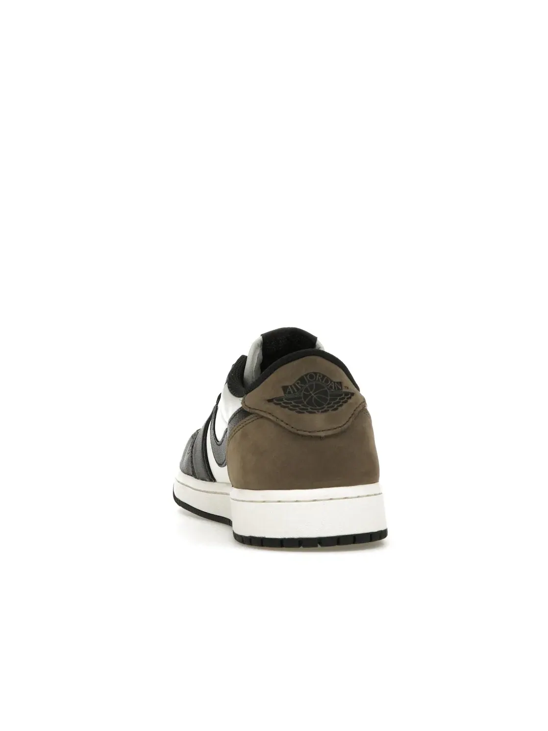 Мужские кроссовки с замшевыми вставками Jordan 1 Retro Low OG Jordan — изображение 4 из 4, белый/черный-темный