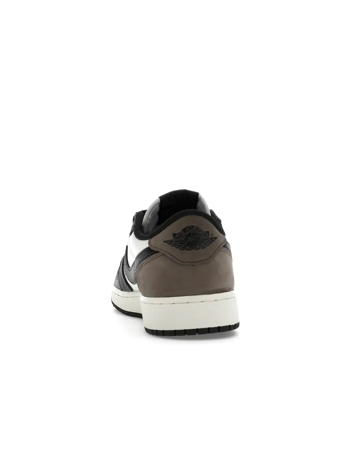 Детские кроссовки lifestyle с низким берцем Jordan 1 Retro Low OG Jordan White/Black-Dark Mocha — изображение 4 из 4