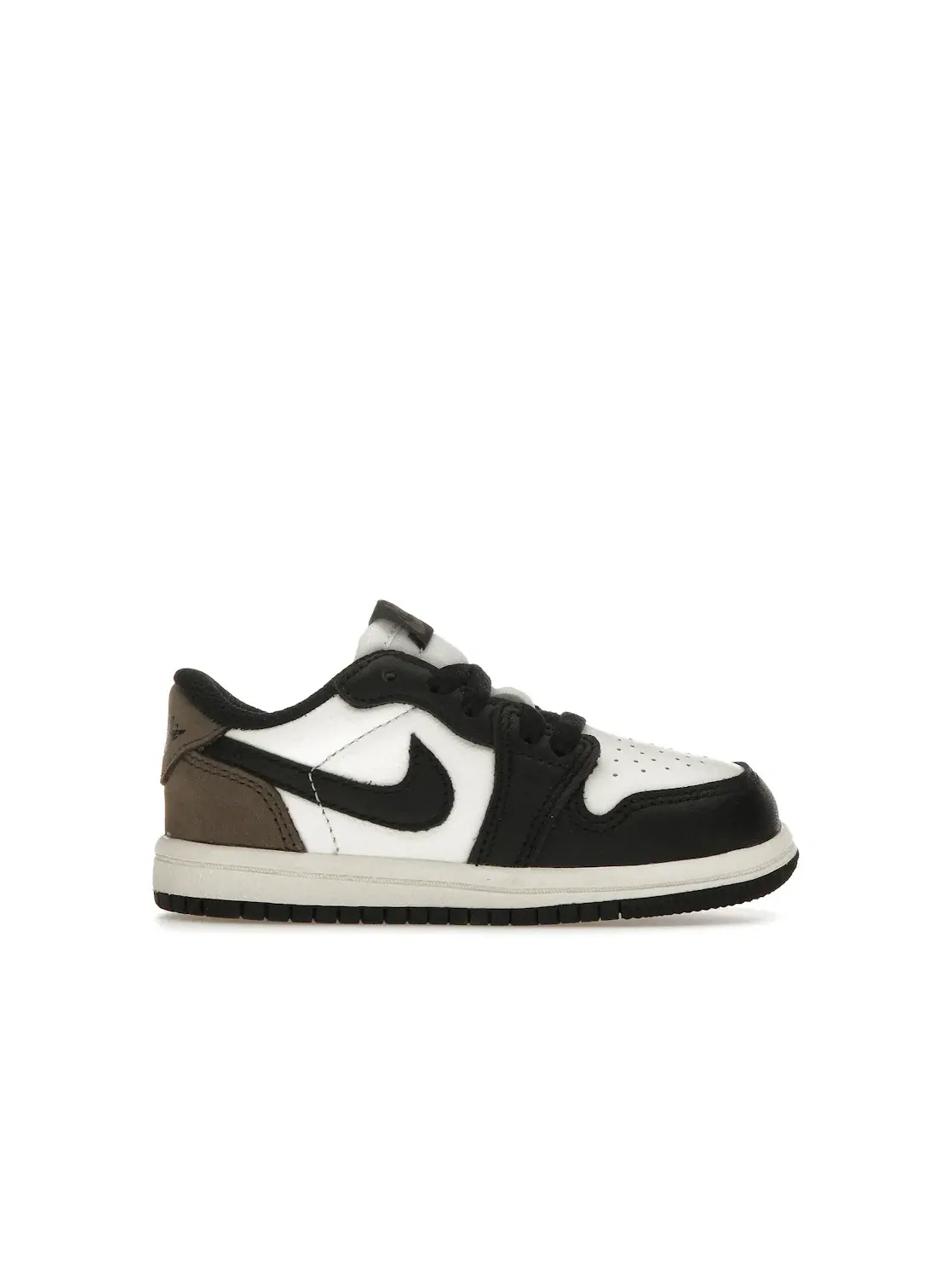 Детские кроссовки Lifestyle с низким профилем Jordan 1 Retro Low OG Mocha — изображение 1 из 4, белый/черный-темный