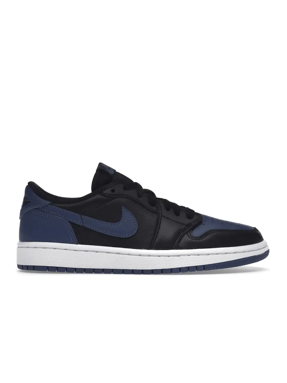 Женские кроссовки Lifestyle с принтом Jordan 1 Retro Low OG Jordan — изображение 1 из 4, черный/темно-синий-белый