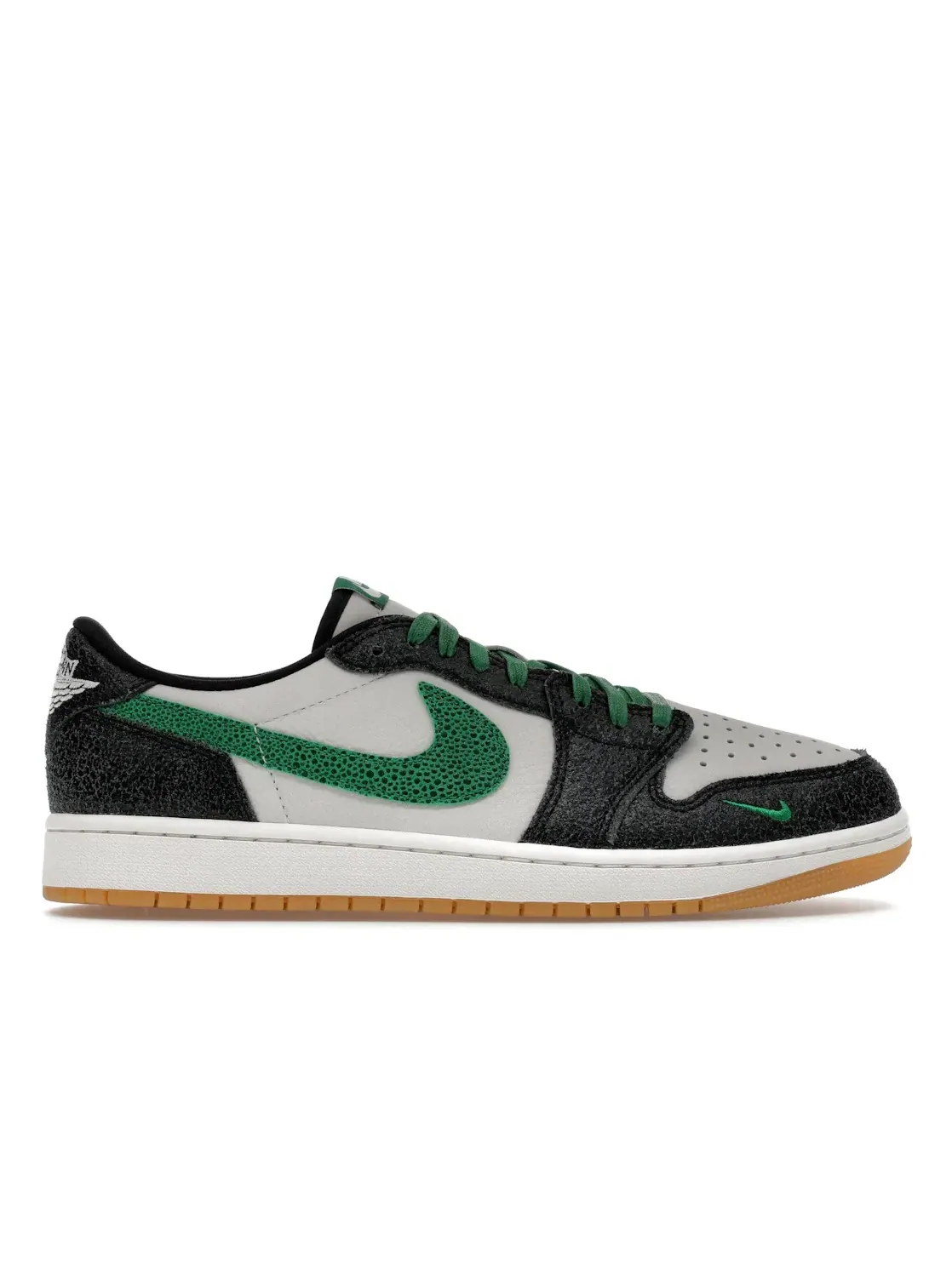 Мужские кроссовки с низким верхом Jordan 1 Retro Low OG — изображение 1 из 4, зеленый/черный