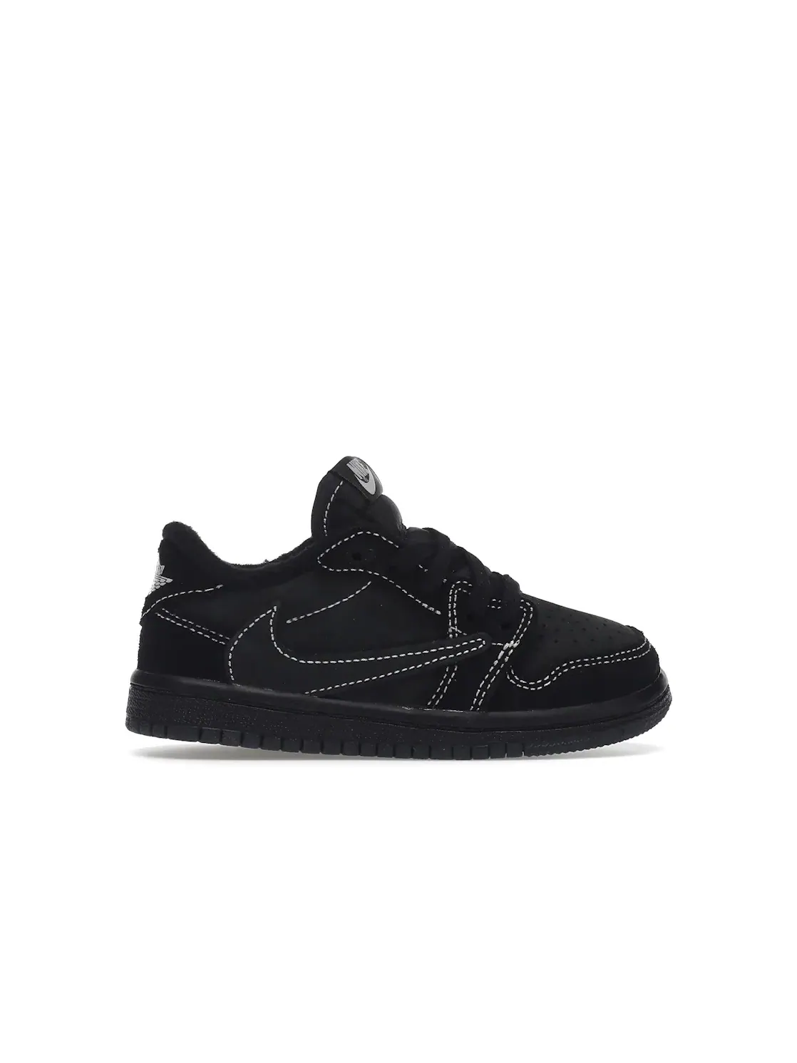 Детские кроссовки с низким верхом Jordan 1 Retro Low OG SP Travis Scott Black Phantom — изображение 1 из 4