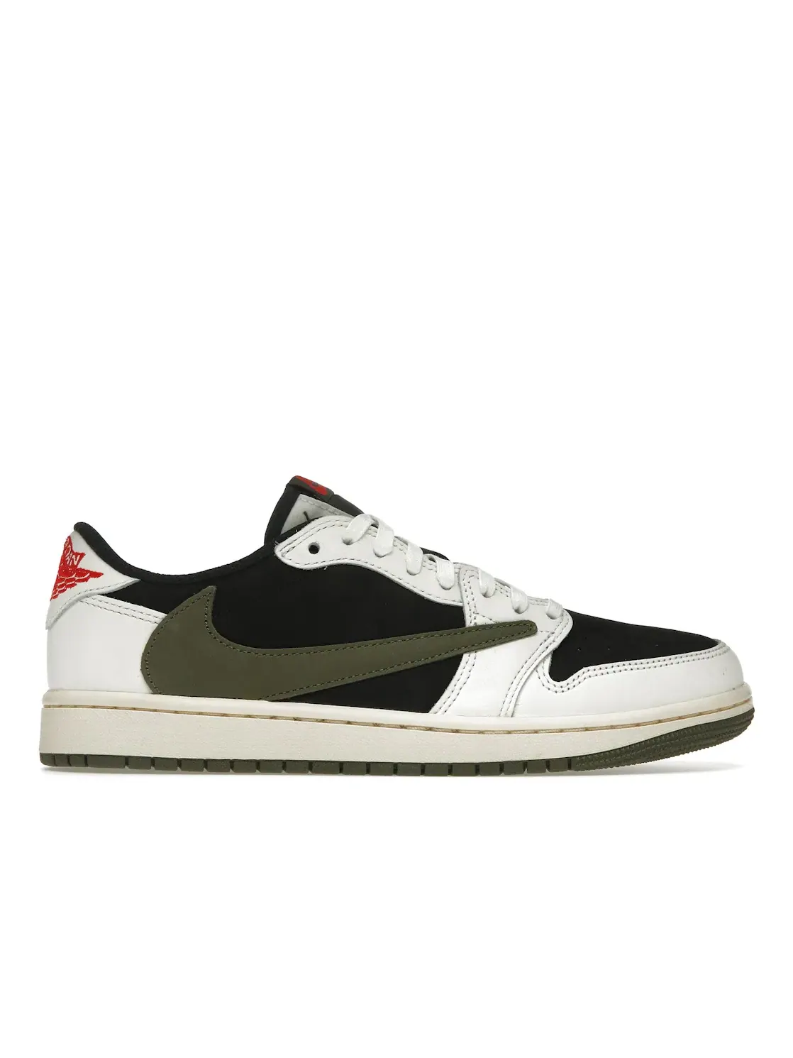 Женские кроссовки с замшевыми вставками Jordan 1 Retro Low OG SP Travis Scott Jordan