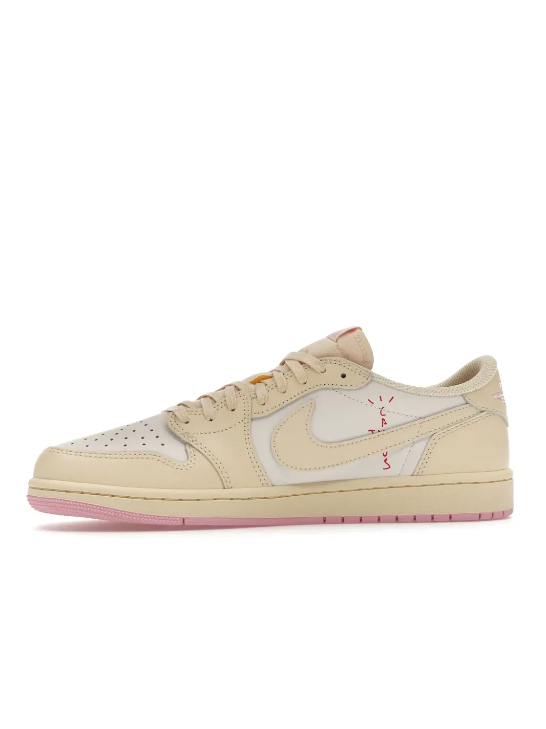 Мужские кроссовки Lifestyle с принтом Jordan 1 Retro Low OG SP — изображение 3 из 4, розовый//красный