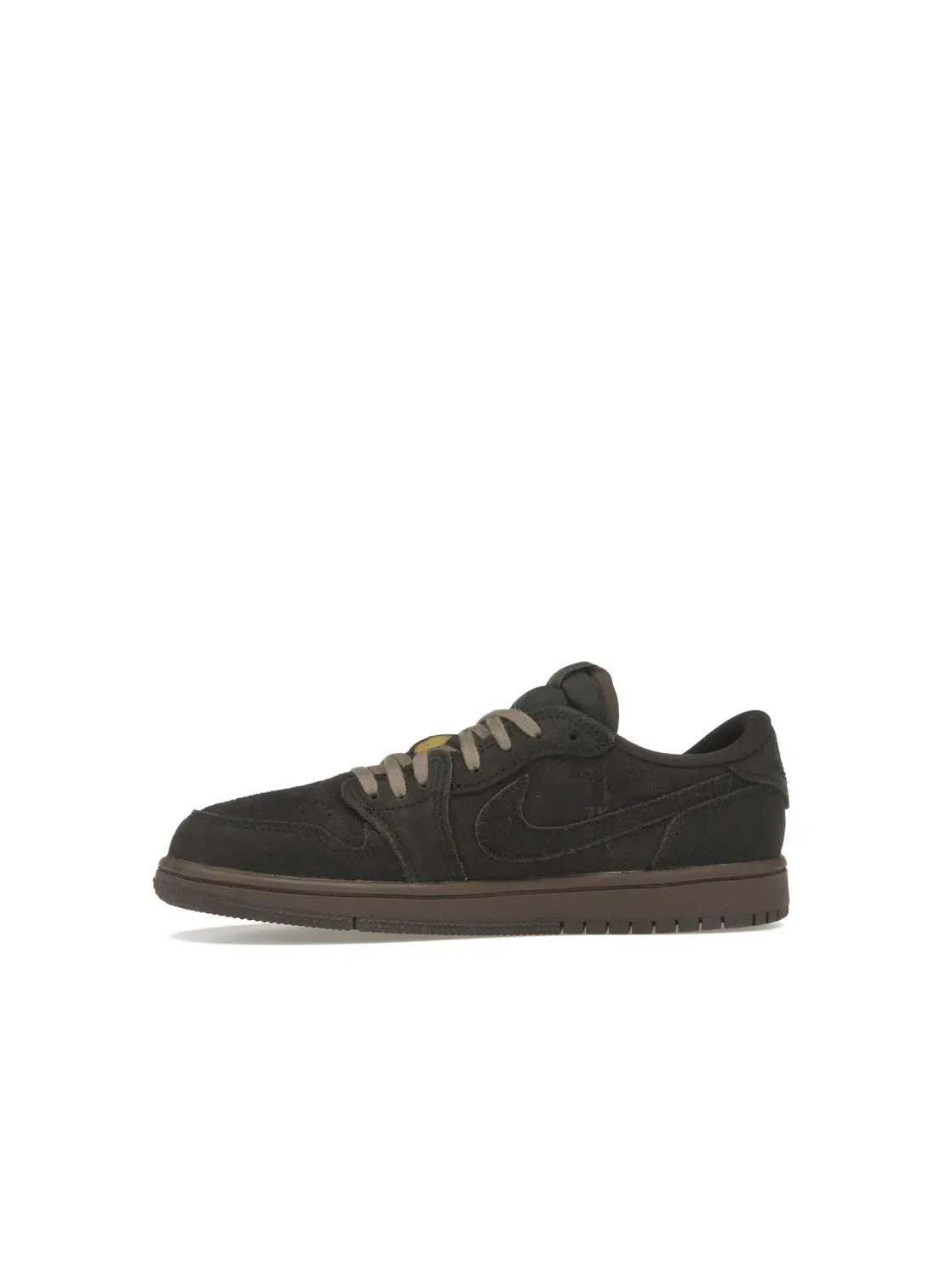 Детские кроссовки Lifestyle с принтом Jordan 1 Retro Low OG SP Travis Scott Velvet Brown — изображение 3 из 4