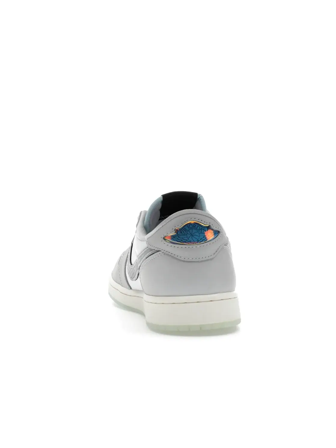 Мужские кроссовки Lifestyle с принтом Jordan 1 Retro Low OG Year of the Snake Jordan — изображение 4 из 4, белый/-зеленый
