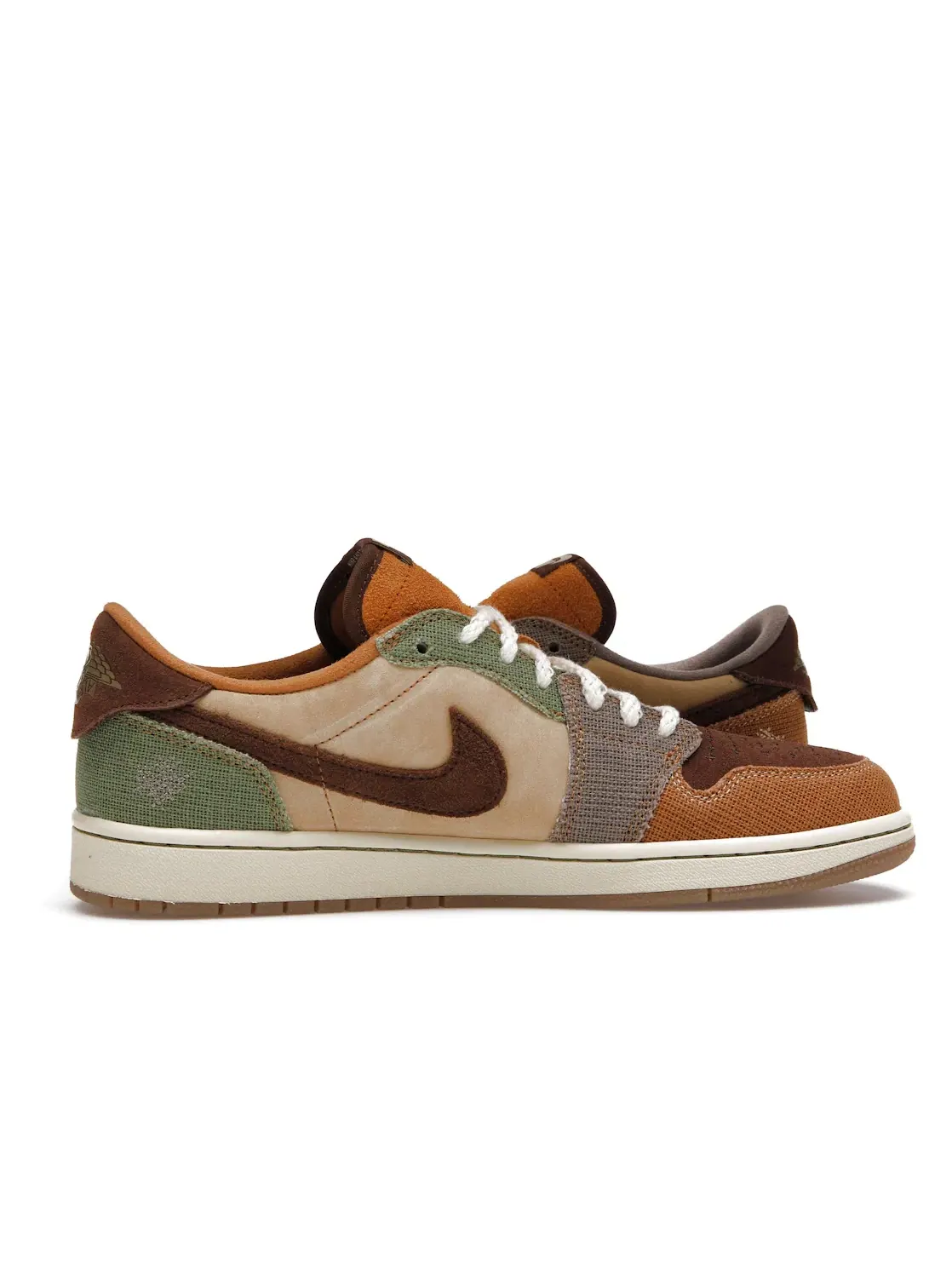 Мужские кроссовки с комбинированной отделкой Jordan 1 Retro Low OG Zion Williamson Voodoo Jordan — изображение 3 из 4