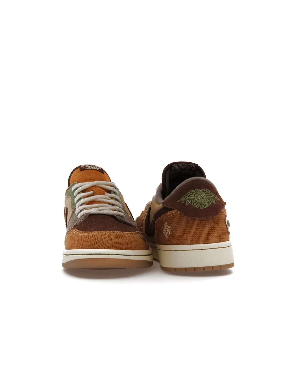 Мужские кроссовки с комбинированной отделкой Jordan 1 Retro Low OG Zion Williamson Voodoo Jordan — изображение 4 из 4