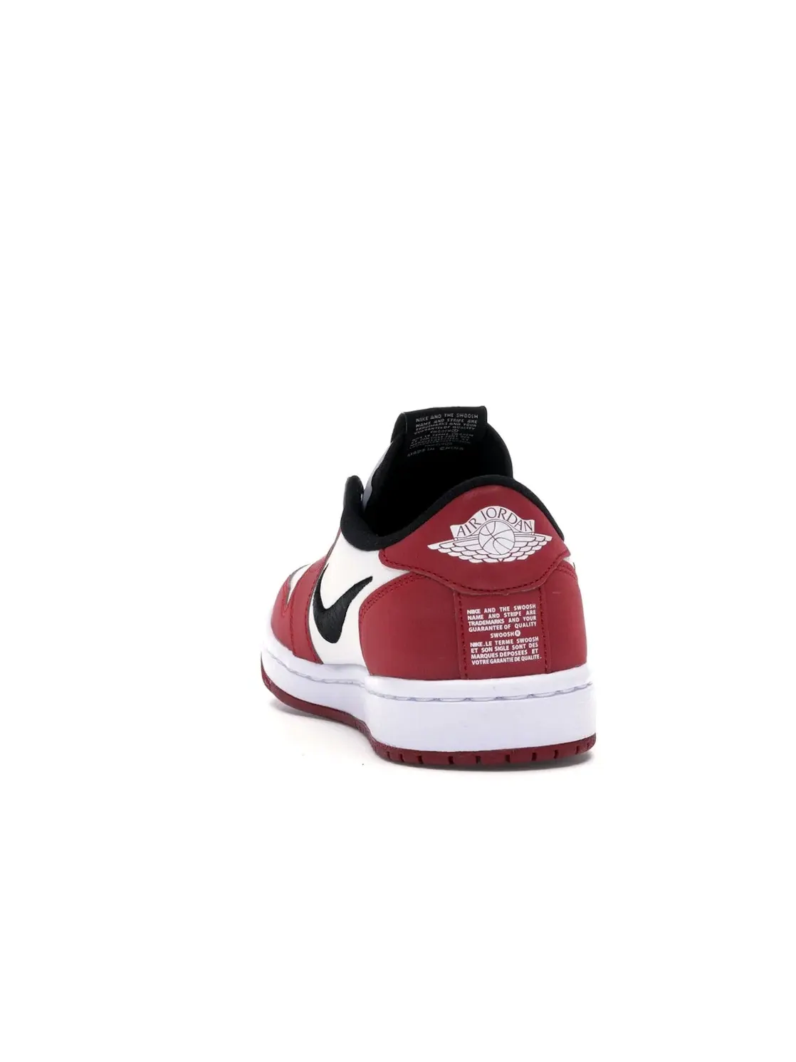 Женские кроссовки с низким верхом Jordan 1 Retro Low Slip Jordan — изображение 4 из 4, красный/черный-белый