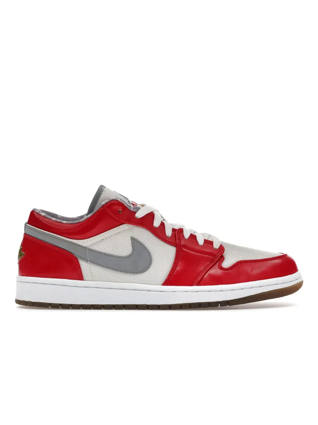 Мужские кроссовки Lifestyle Jordan 1 Retro Low Jordan — изображение 1 из 4, белый/-красный