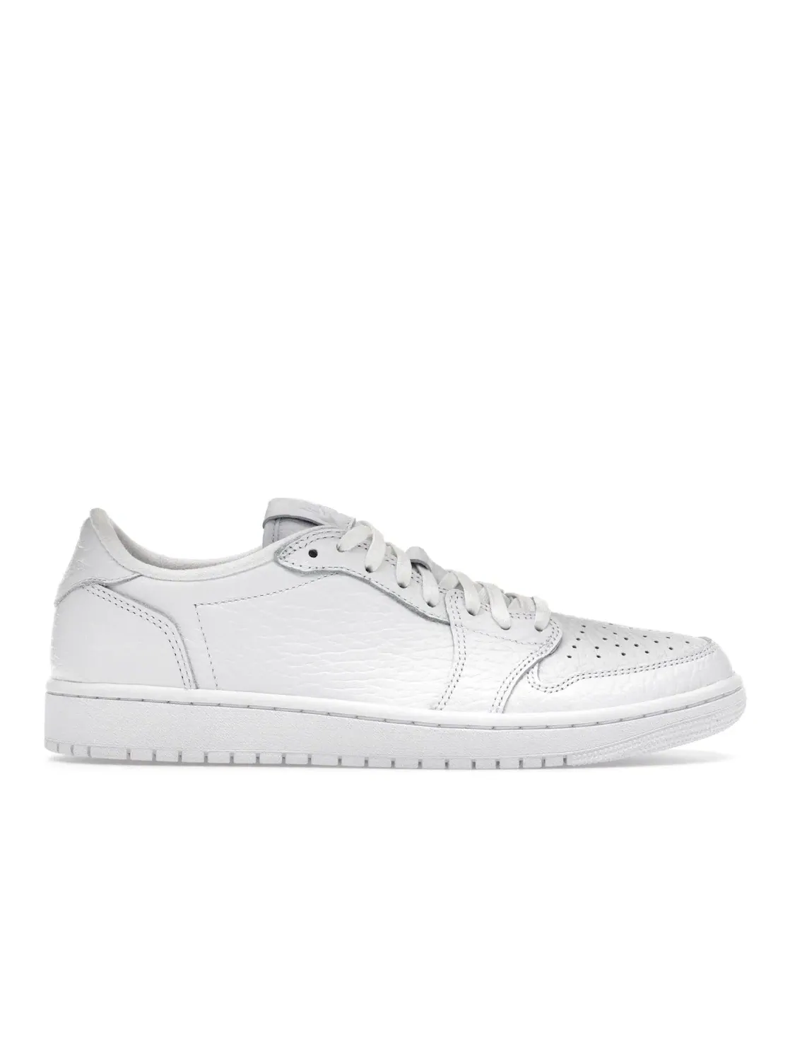 Мужские кроссовки Lifestyle без свуша Jordan 1 Retro Low — изображение 1 из 4, белый/белый/белый