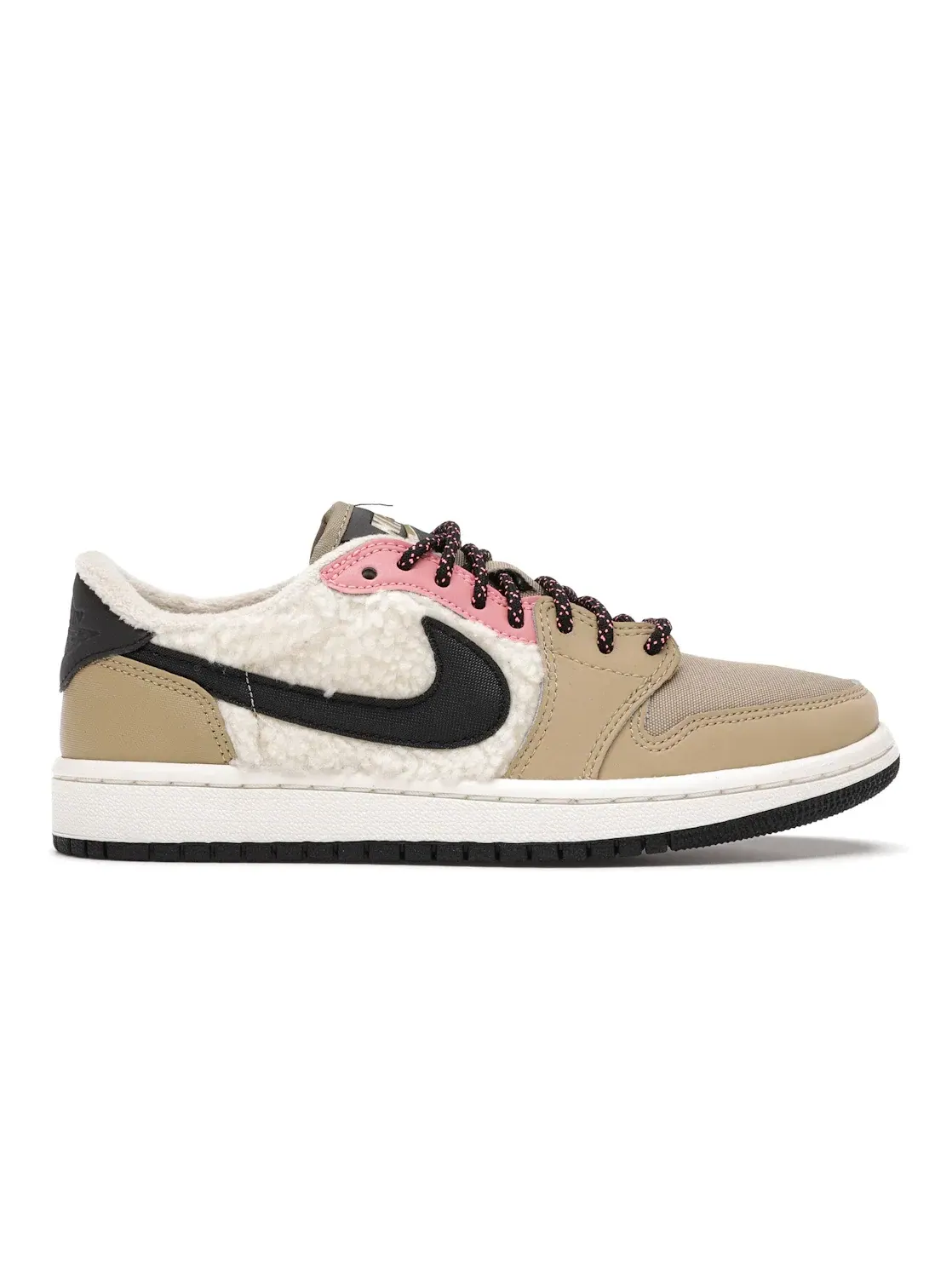 Женские кроссовки Lifestyle Jordan 1 Retro Low Utility Pack Jordan — изображение 1 из 4, бежевый/черный