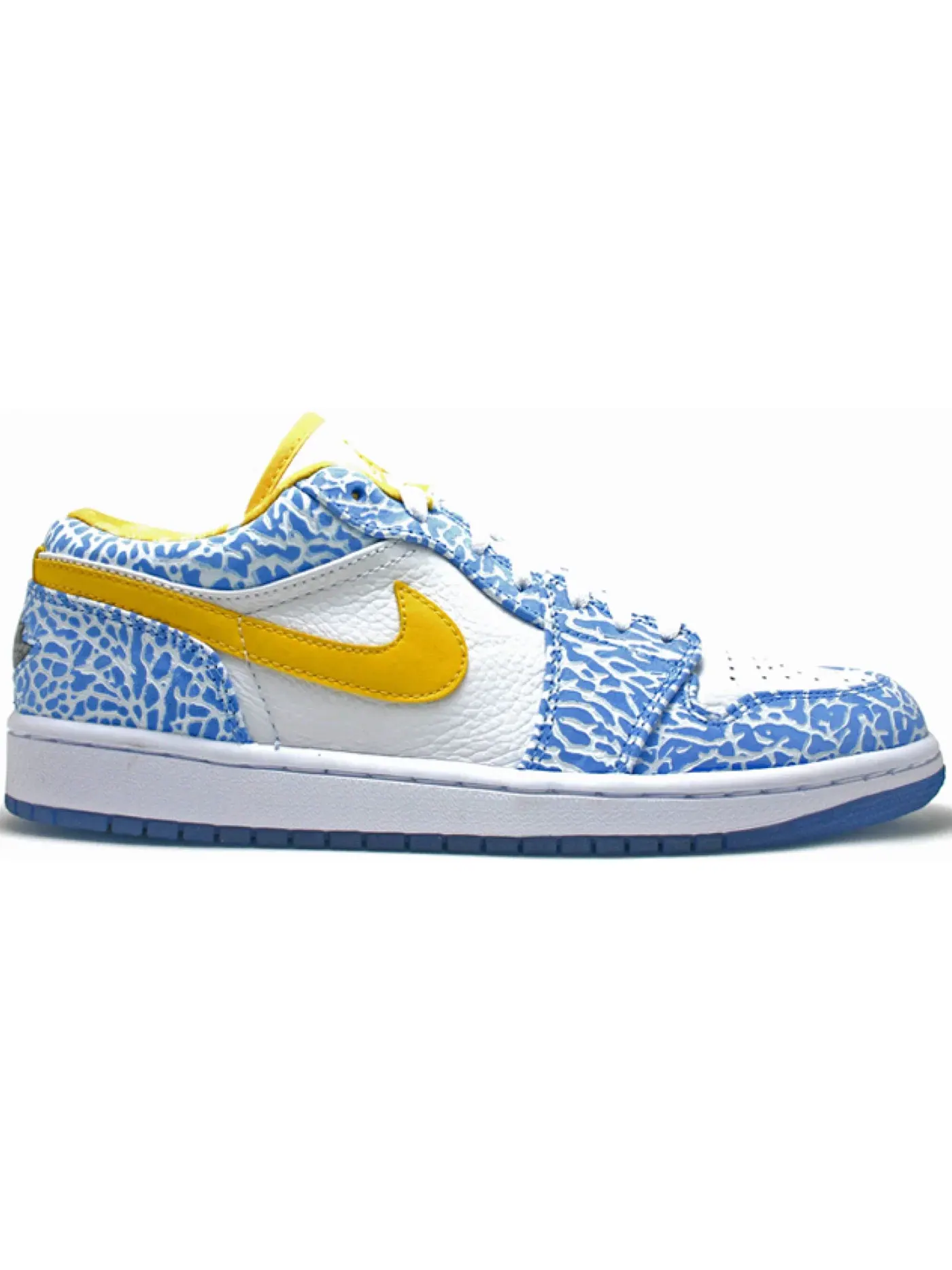 Мужские кроссовки Lifestyle Jordan 1 Retro Low Jordan — изображение 1 из 1, белый/-синий