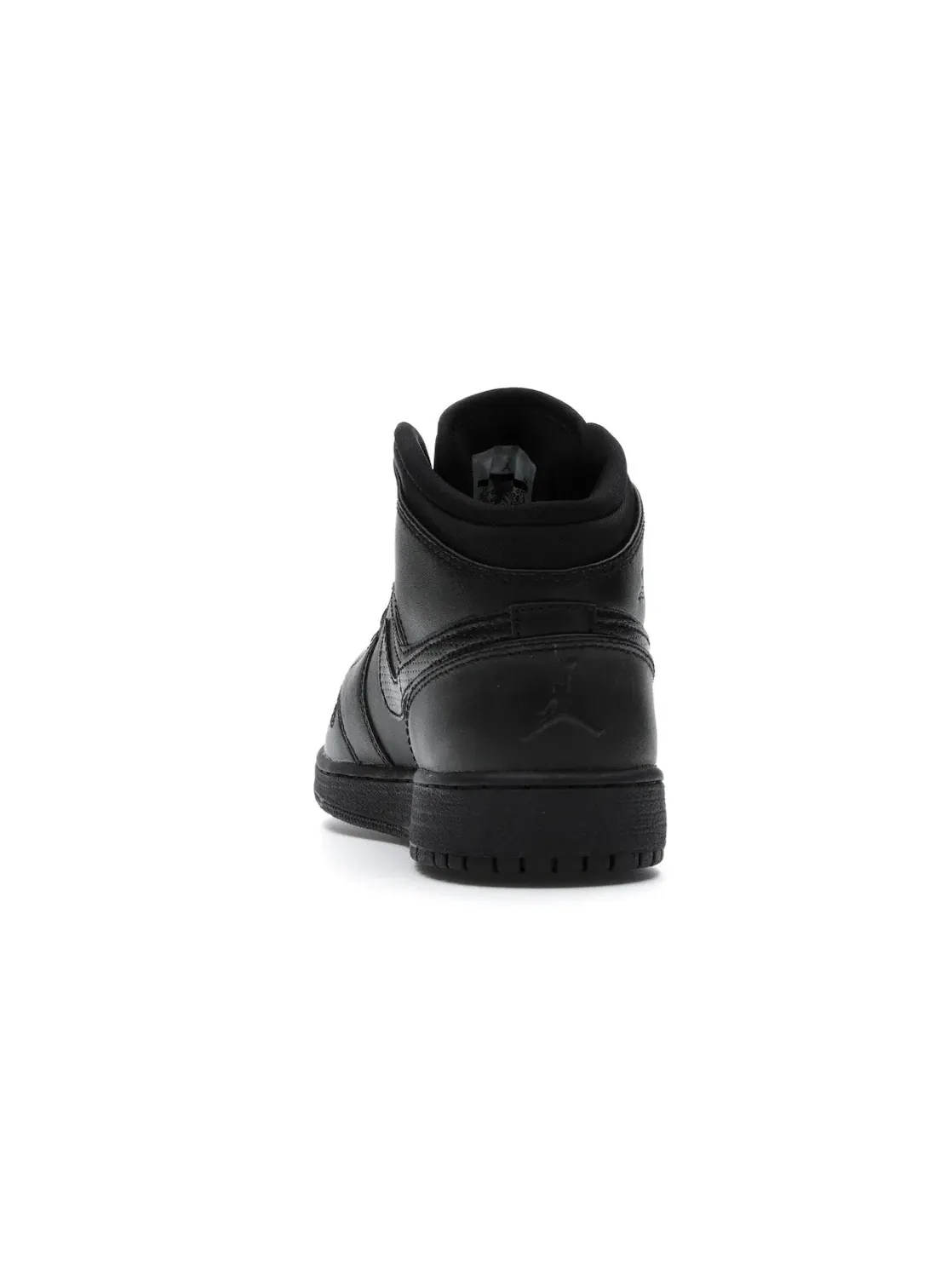 Детские кроссовки с высоким берцем Jordan 1 Retro Mid — изображение 4 из 4, черный/белый