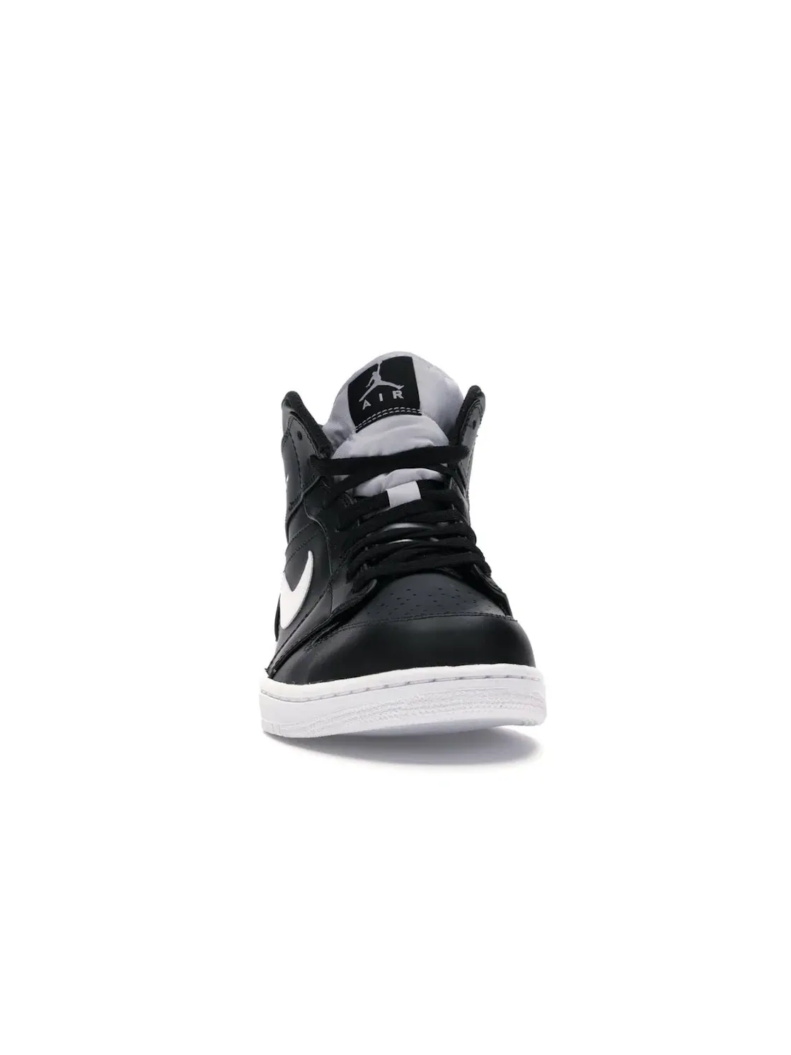 Мужские кроссовки с высоким берцем Jordan 1 Retro Mid Jordan — изображение 2 из 4, черный/белый-белый