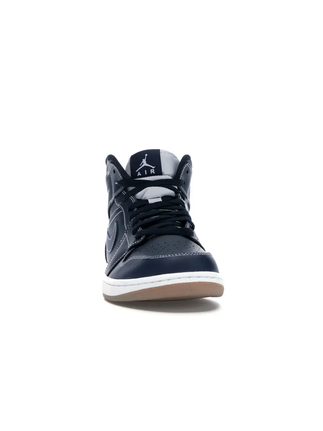 Мужские кроссовки с кожаным верхом Jordan 1 Retro Mid RE2PECT Jordan — изображение 2 из 4, белый-светлый коричневый