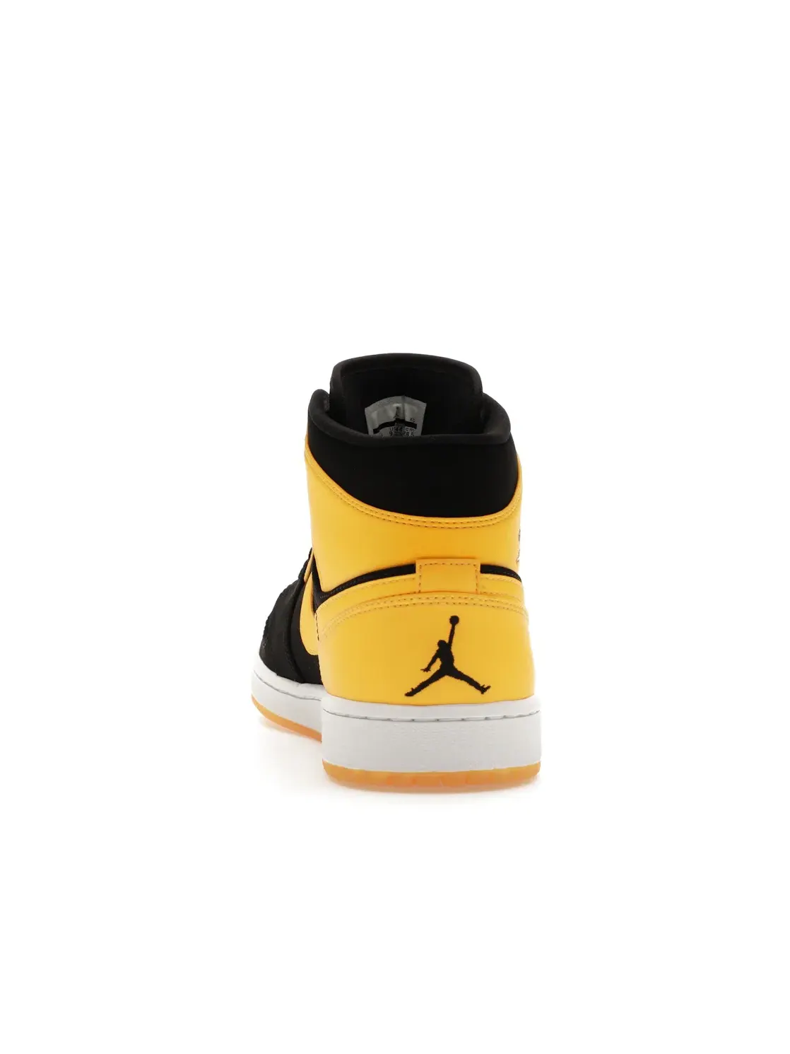 Мужские кроссовки из кожи и замши Jordan 1 Retro Mid New Love Jordan — изображение 4 из 4, черный/-белый