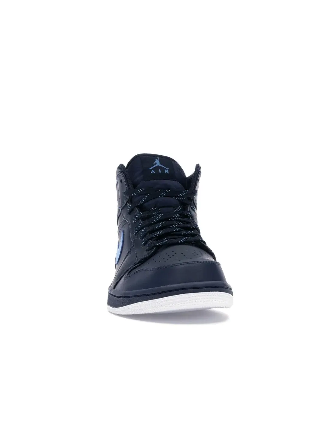 Мужские кроссовки для повседневной носки Jordan 1 Retro Mid Jordan — изображение 2 из 4, синий-белый