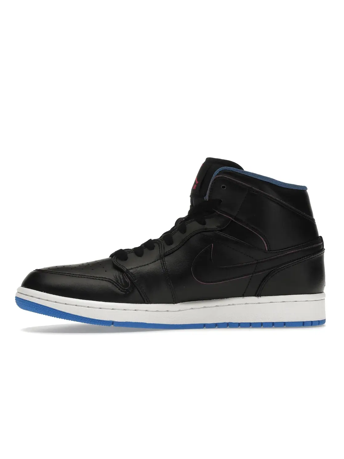 Мужские кроссовки Lifestyle Jordan 1 Retro Mid Jordan — изображение 3 из 4, черный/розовый-синий