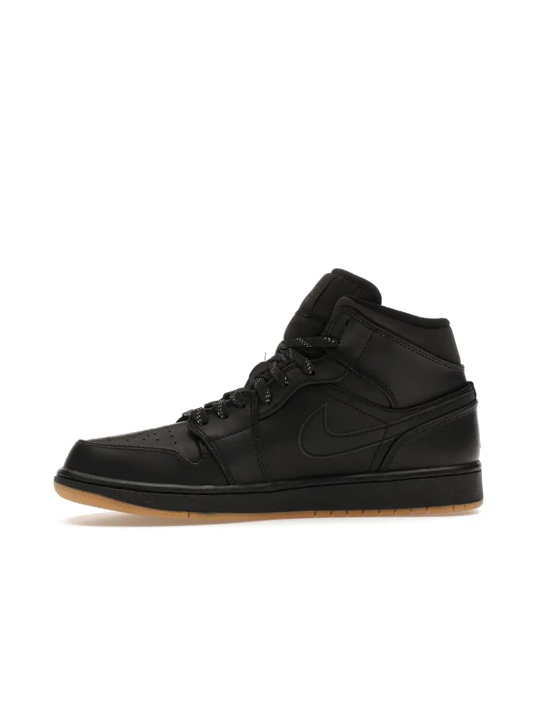 Мужские кроссовки Lifestyle Jordan 1 Retro Mid Jordan — изображение 3 из 4, черный/-желтый