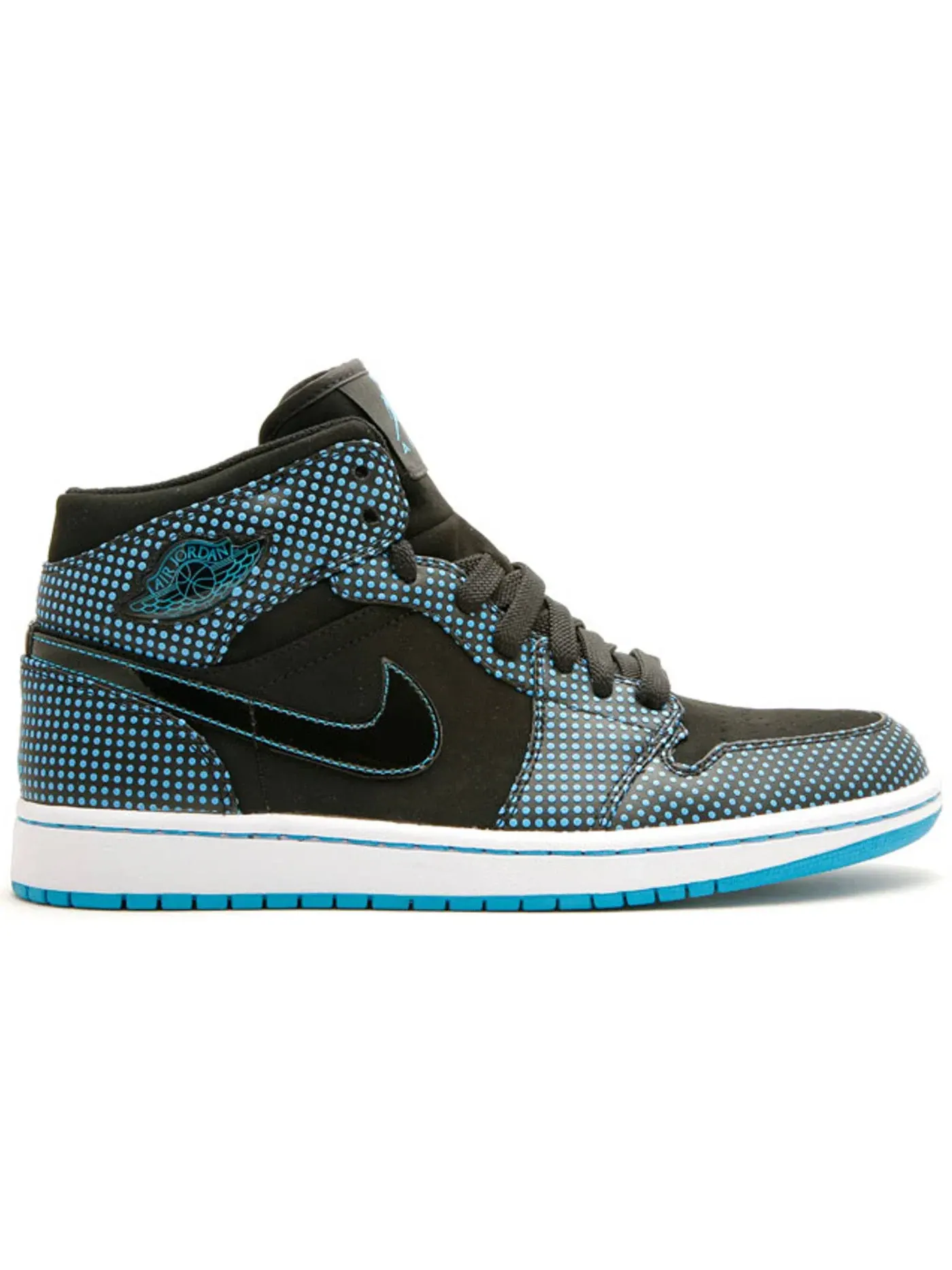 Мужские кроссовки с принтом Jordan 1 Retro Jordan — изображение 1 из 1, черный/синий