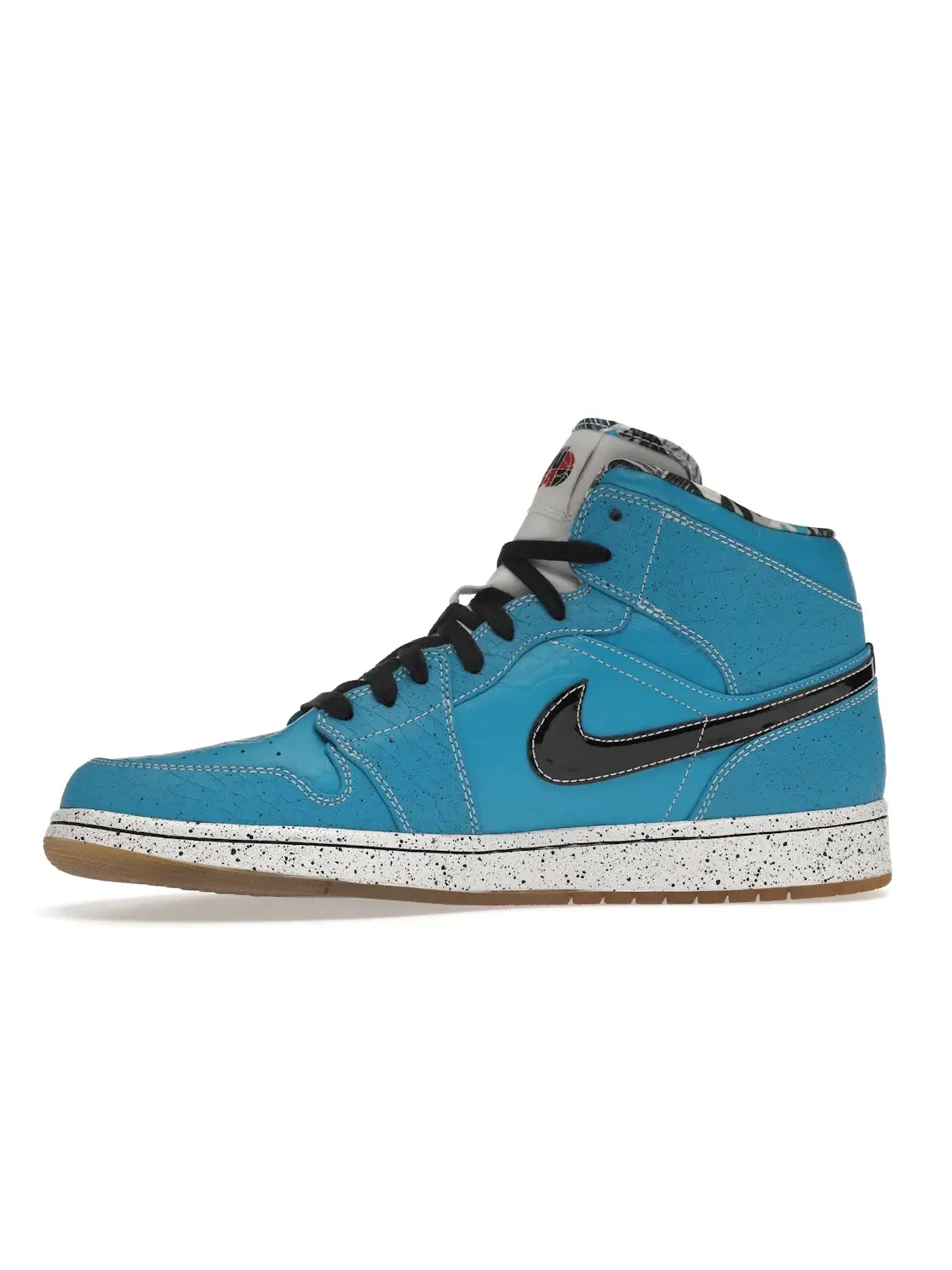Мужские кроссовки Lifestyle Jordan 1 Retro Quai 54 Ruff N Tuff Jordan — изображение 3 из 4, синий/черный-белый