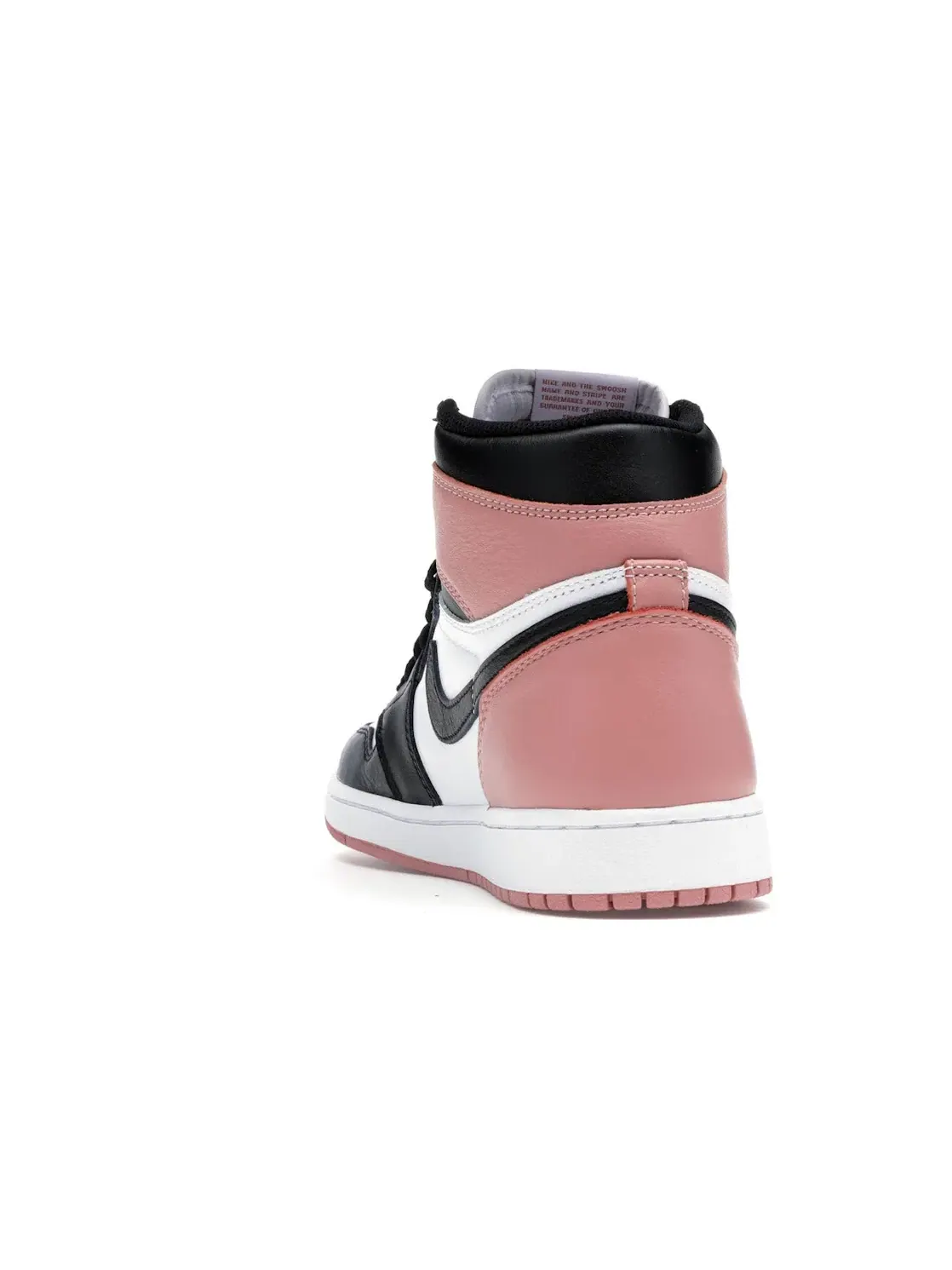 Мужские кроссовки высокие с классическим дизайном Jordan 1 Retro High Jordan — изображение 4 из 4, белый/черный-розовый