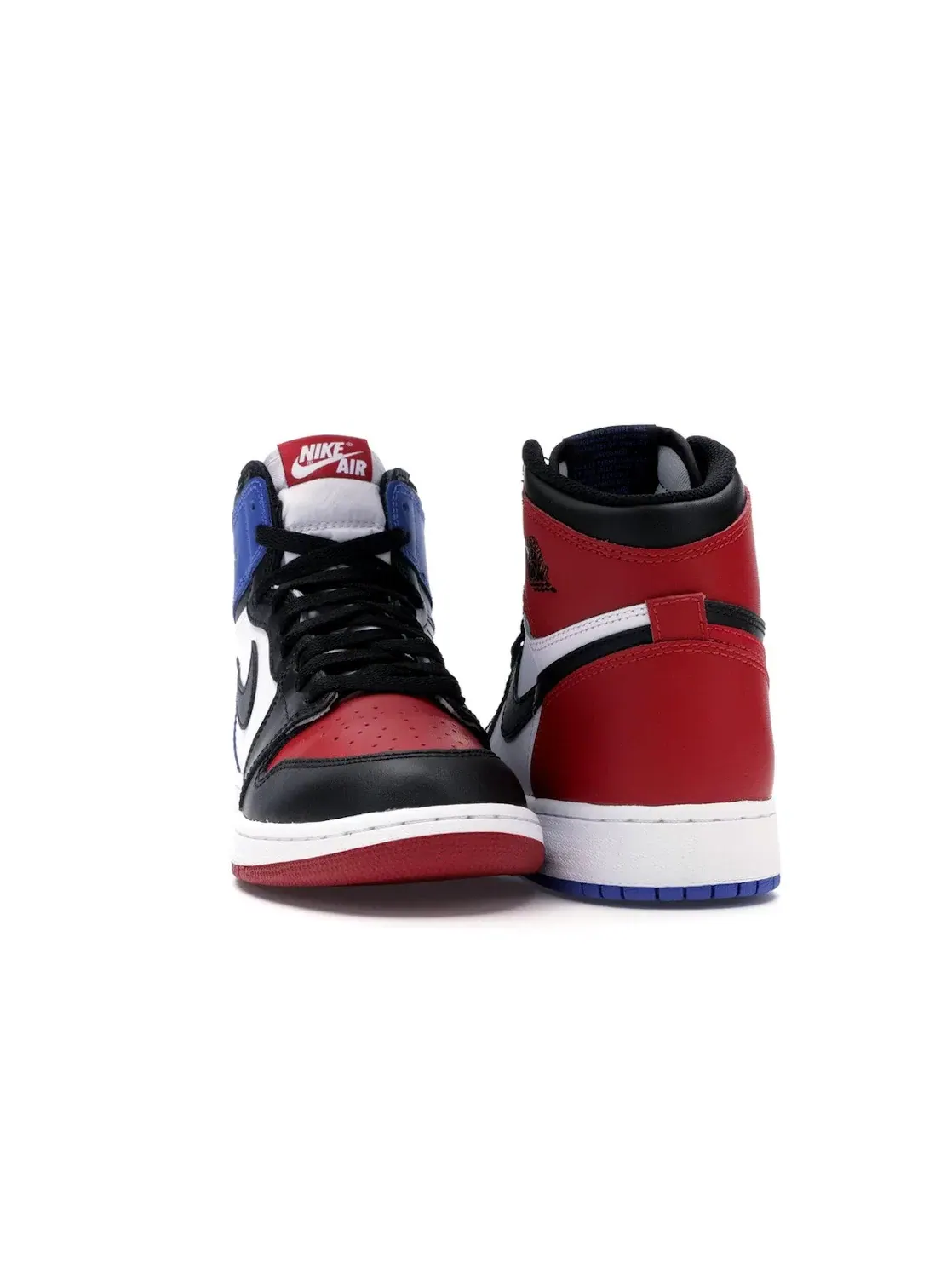 Детские кроссовки с контрастным дизайном Jordan 1 Retro Jordan — изображение 2 из 4, черный/красный