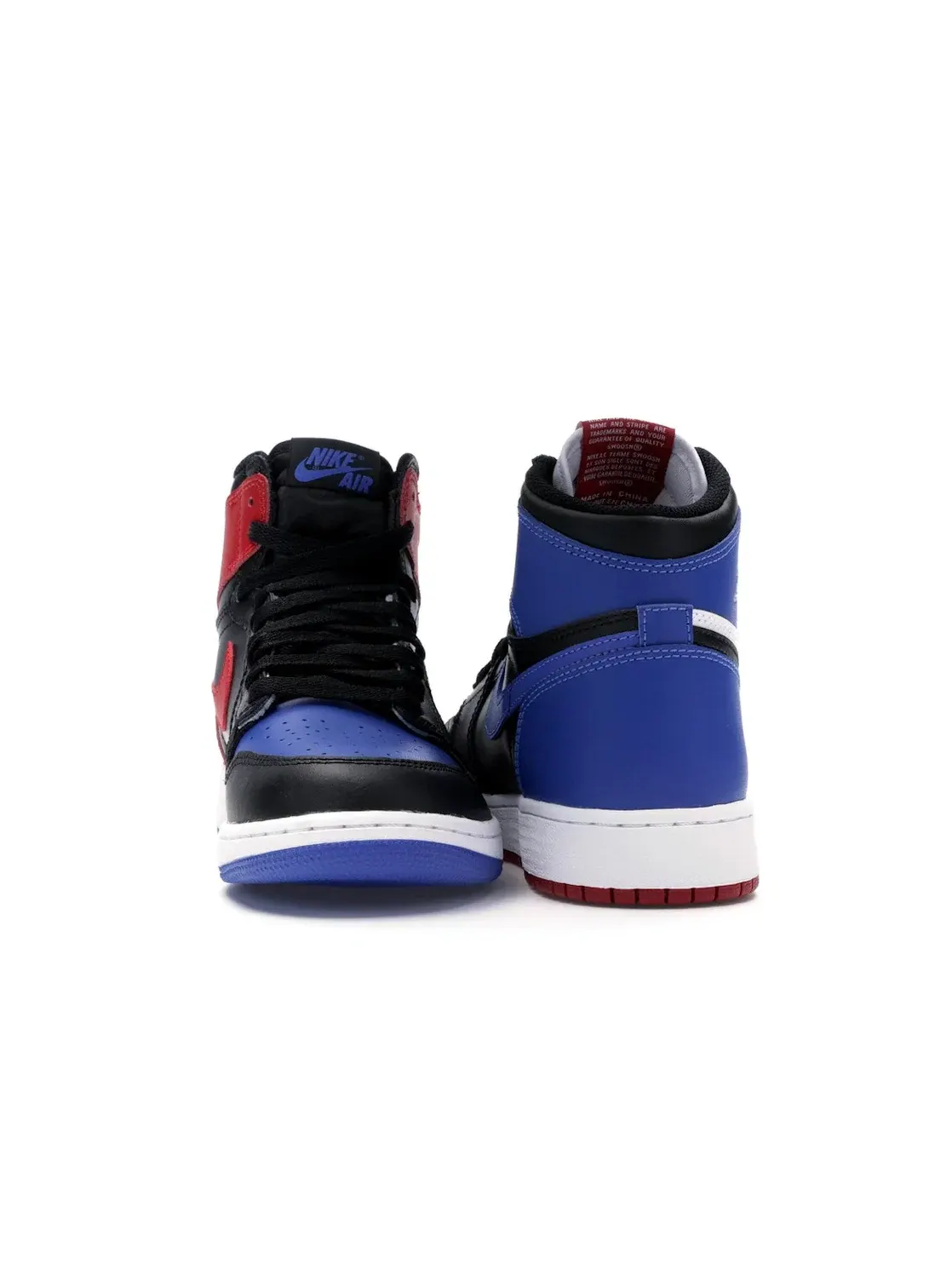 Детские кроссовки с контрастным дизайном Jordan 1 Retro Jordan — изображение 4 из 4, черный/красный