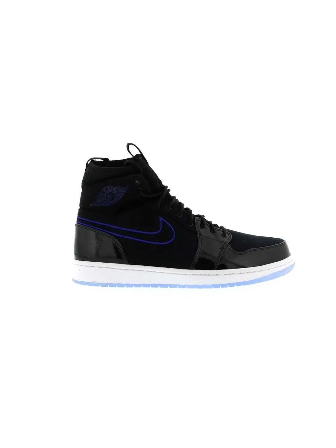 Мужские кроссовки с высоким верхом Jordan 1 Retro — изображение 1 из 4, черный/-черный-белый