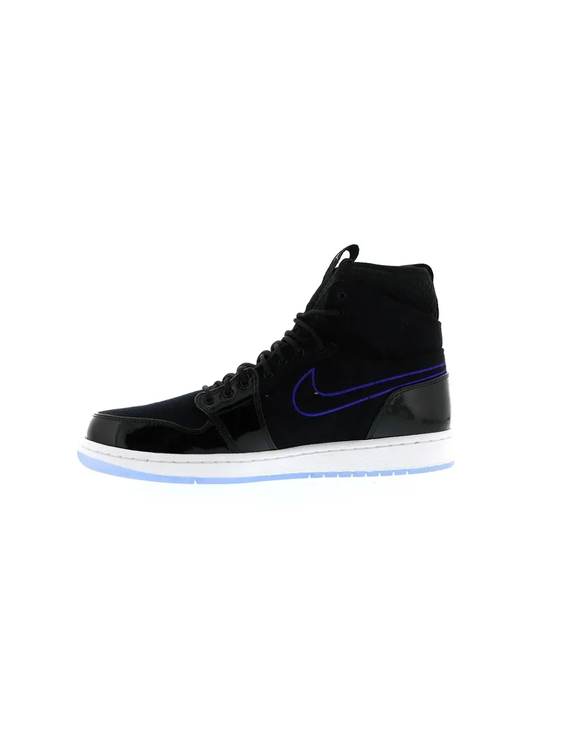 Мужские кроссовки с высоким верхом Jordan 1 Retro — изображение 3 из 4, черный/-черный-белый