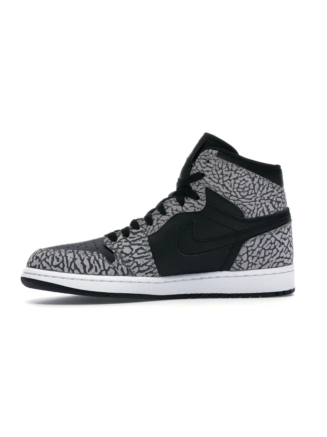 Мужские кроссовки Lifestyle с принтом Jordan 1 Retro Jordan — изображение 3 из 4, черный/-белый-красный