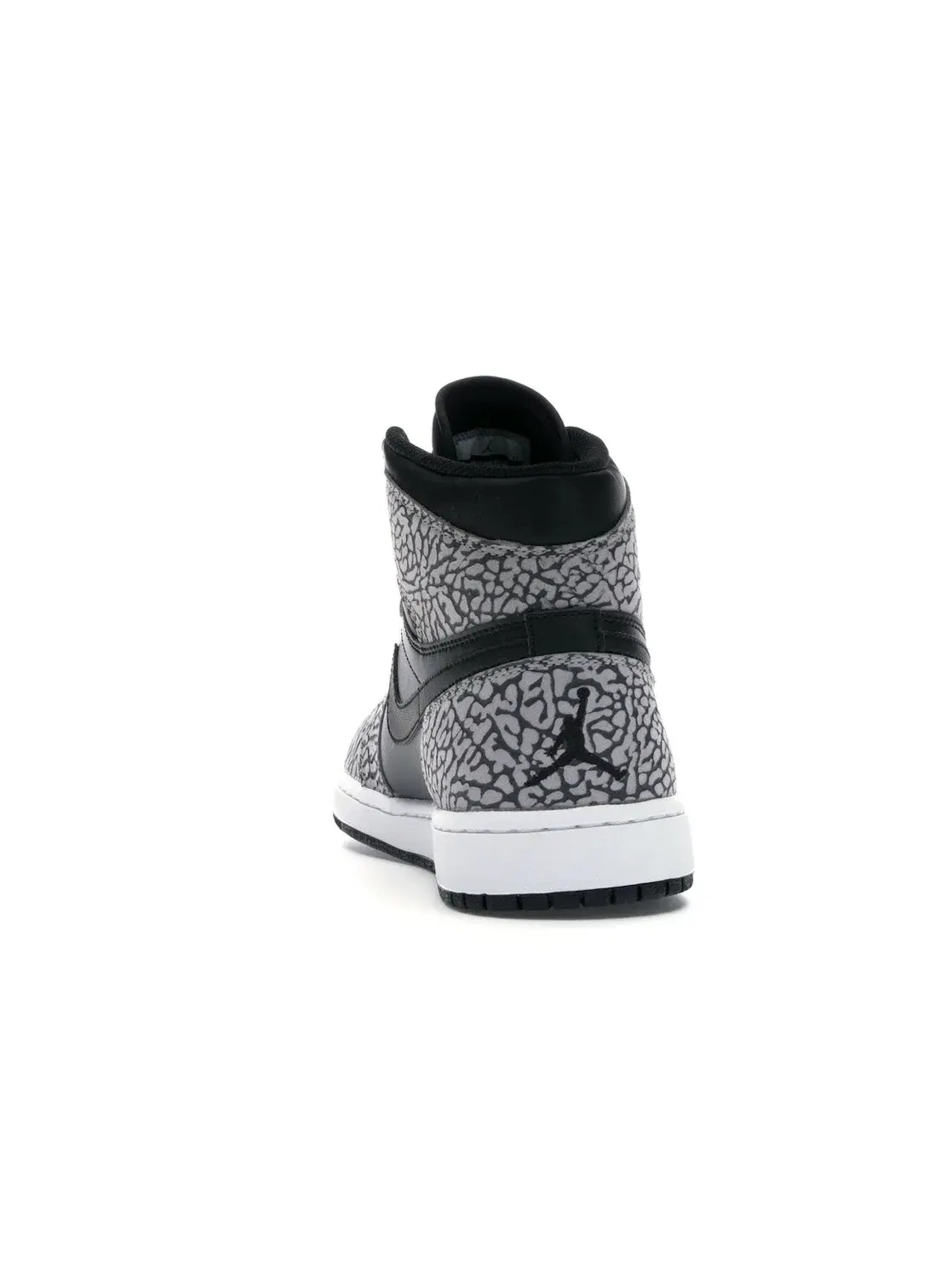 Мужские кроссовки Lifestyle с принтом Jordan 1 Retro Jordan — изображение 4 из 4, черный/-белый-красный