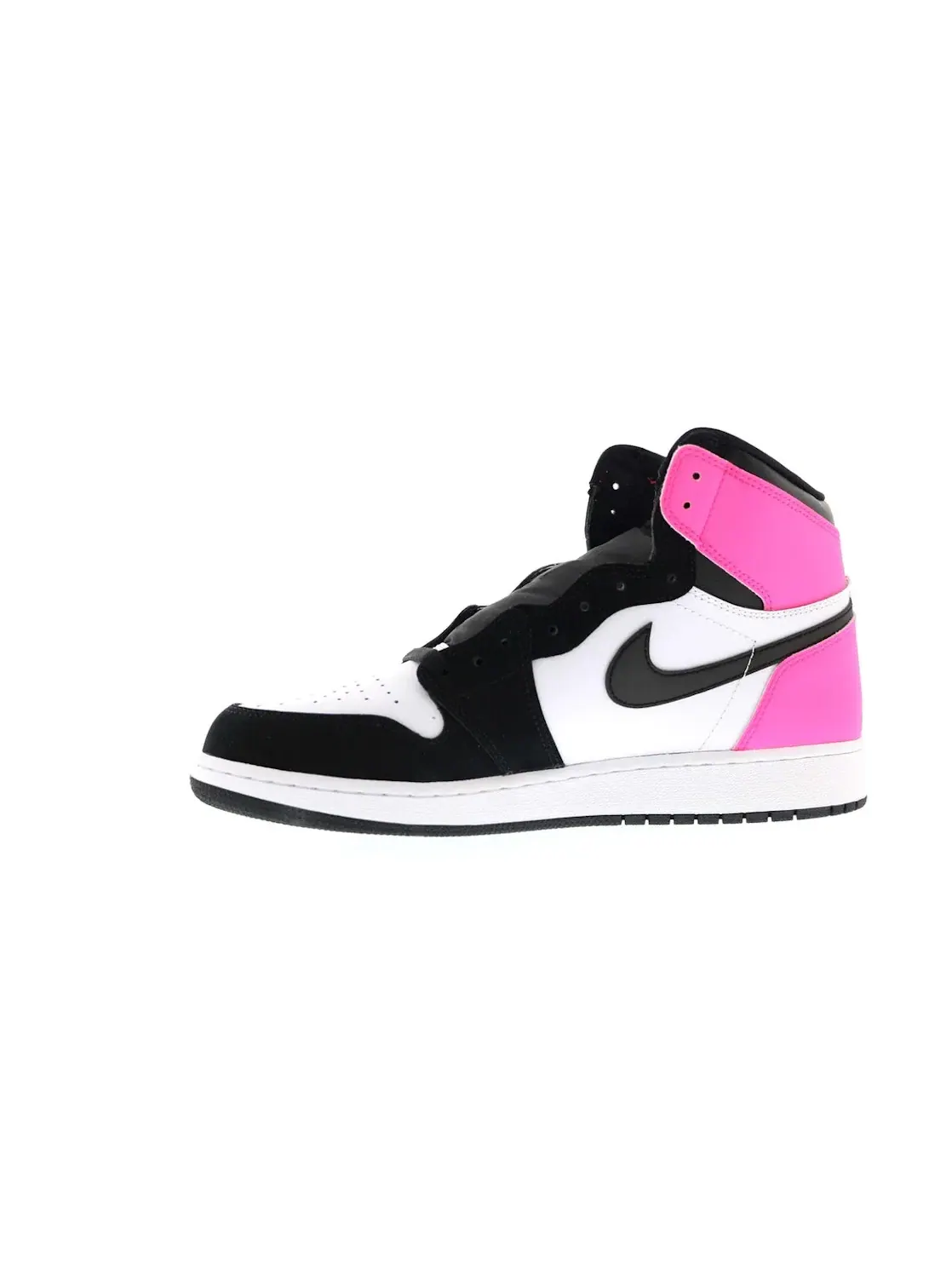 Детские кроссовки с контрастным дизайном Jordan 1 Retro — изображение 3 из 4, черный/розовый-белый