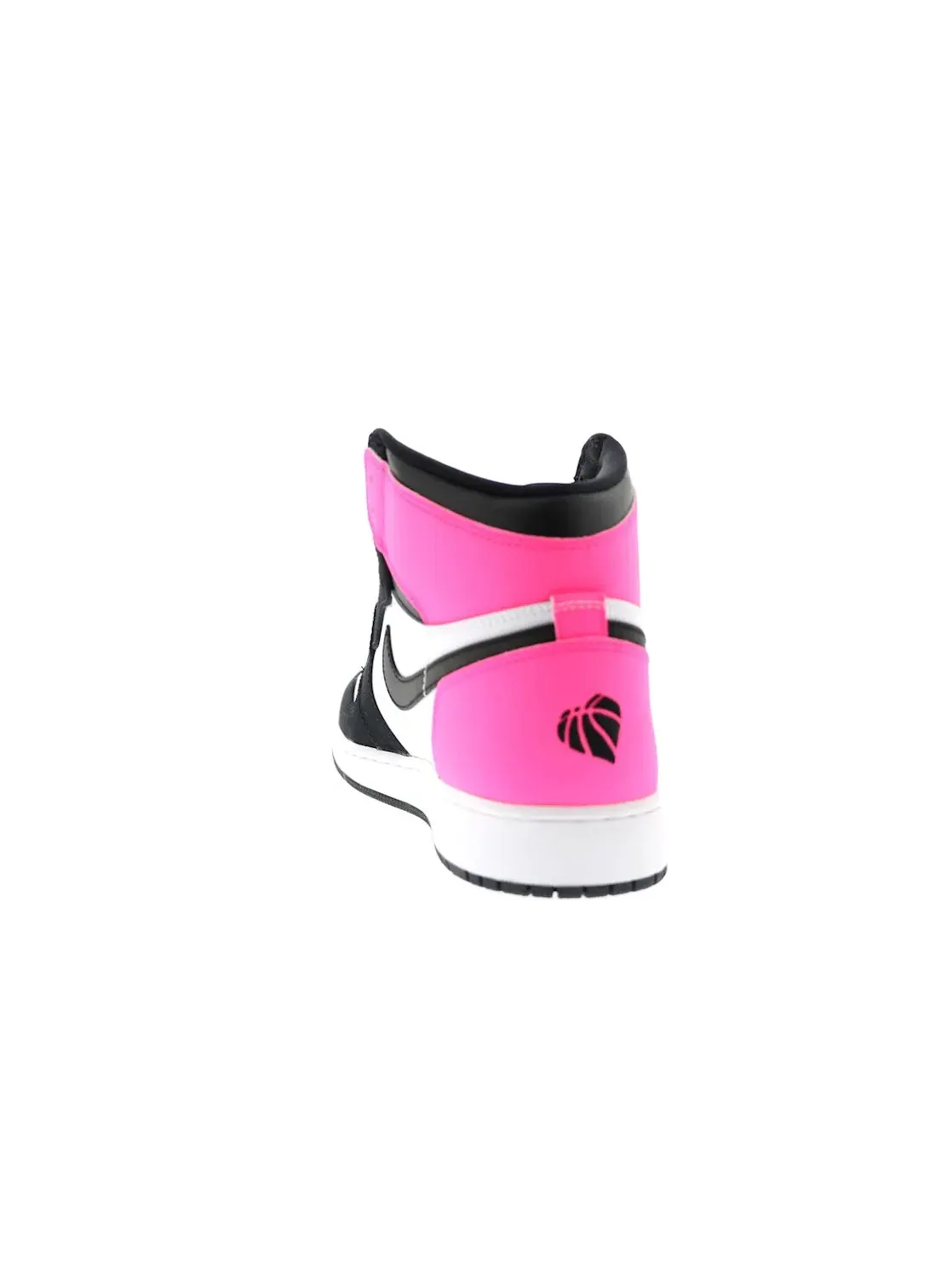 Детские кроссовки с контрастным дизайном Jordan 1 Retro — изображение 4 из 4, черный/розовый-белый