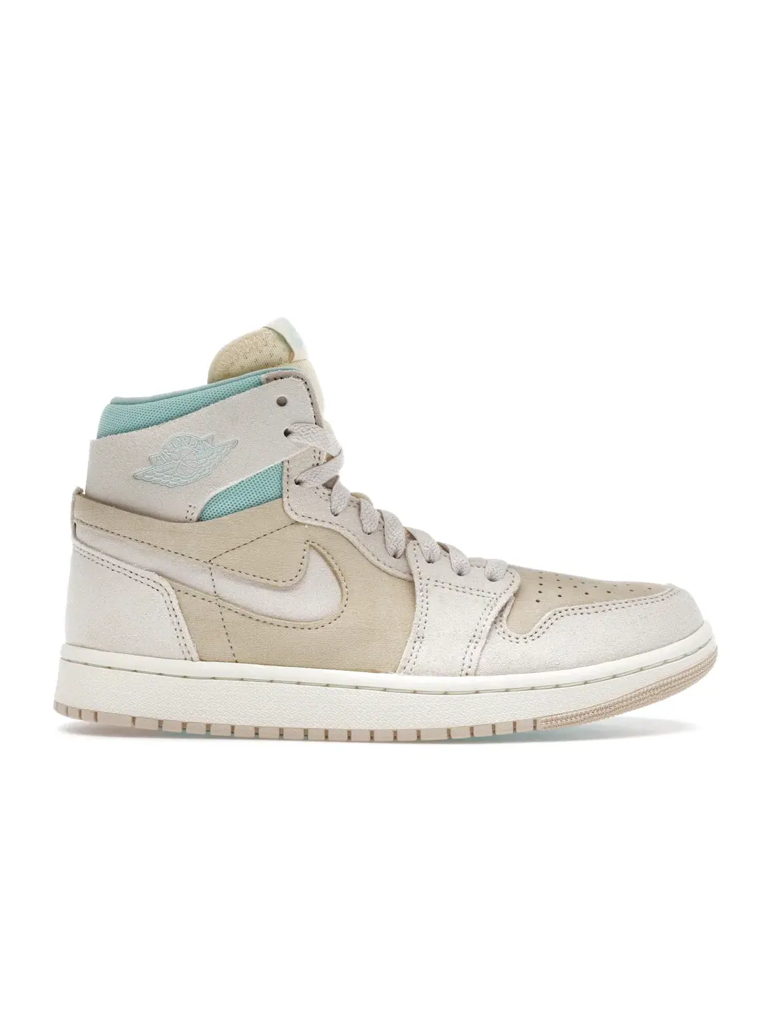 Женские кроссовки повседневные Jordan 1 Zoom CMFT 2 Jordan, Coconut Milk Light Dew Sail — изображение 1 из 4