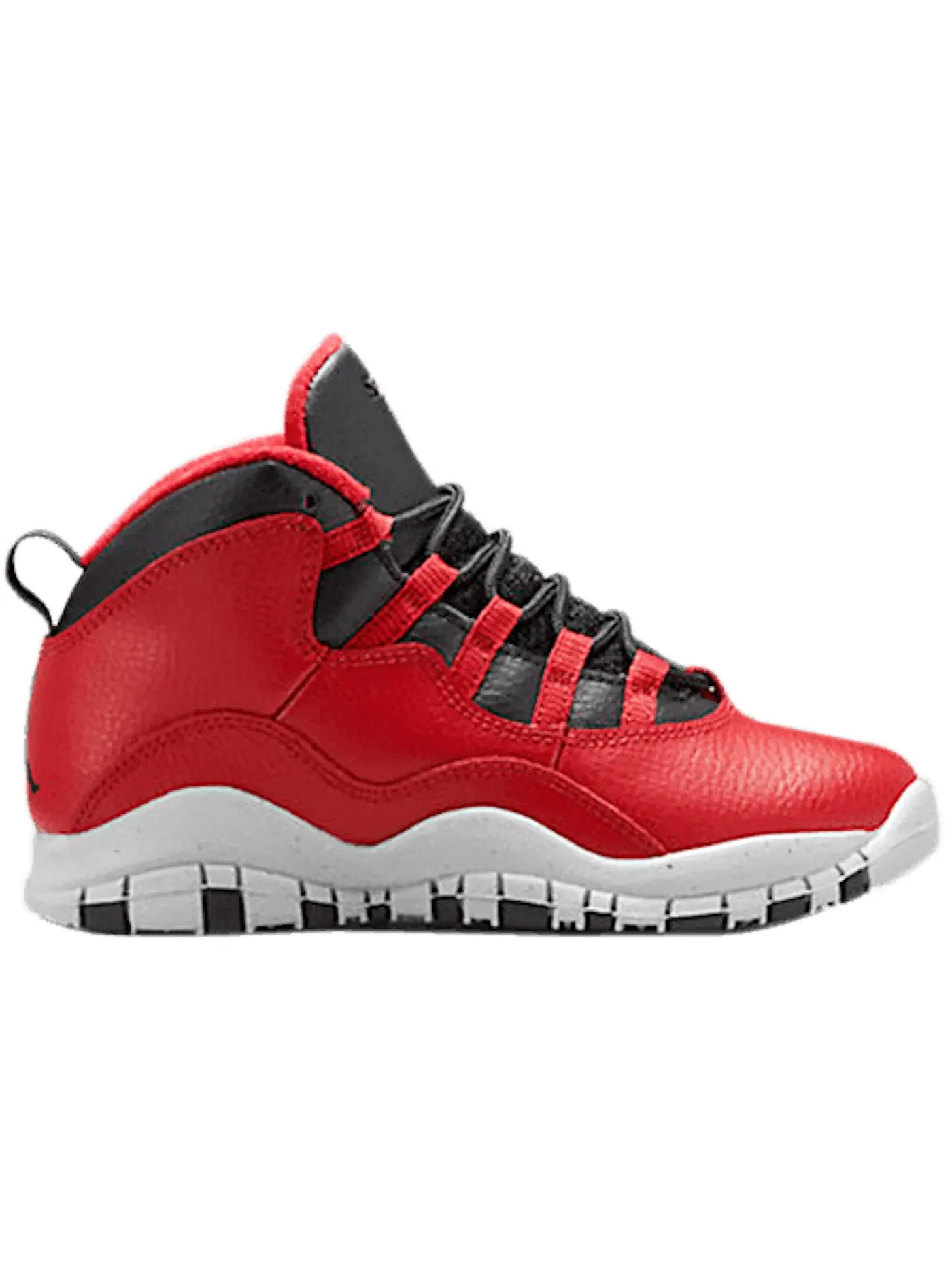 Детские кроссовки Lifestyle с принтом Jordan 10 Retro Jordan — изображение 1 из 1, красный/черный-серый
