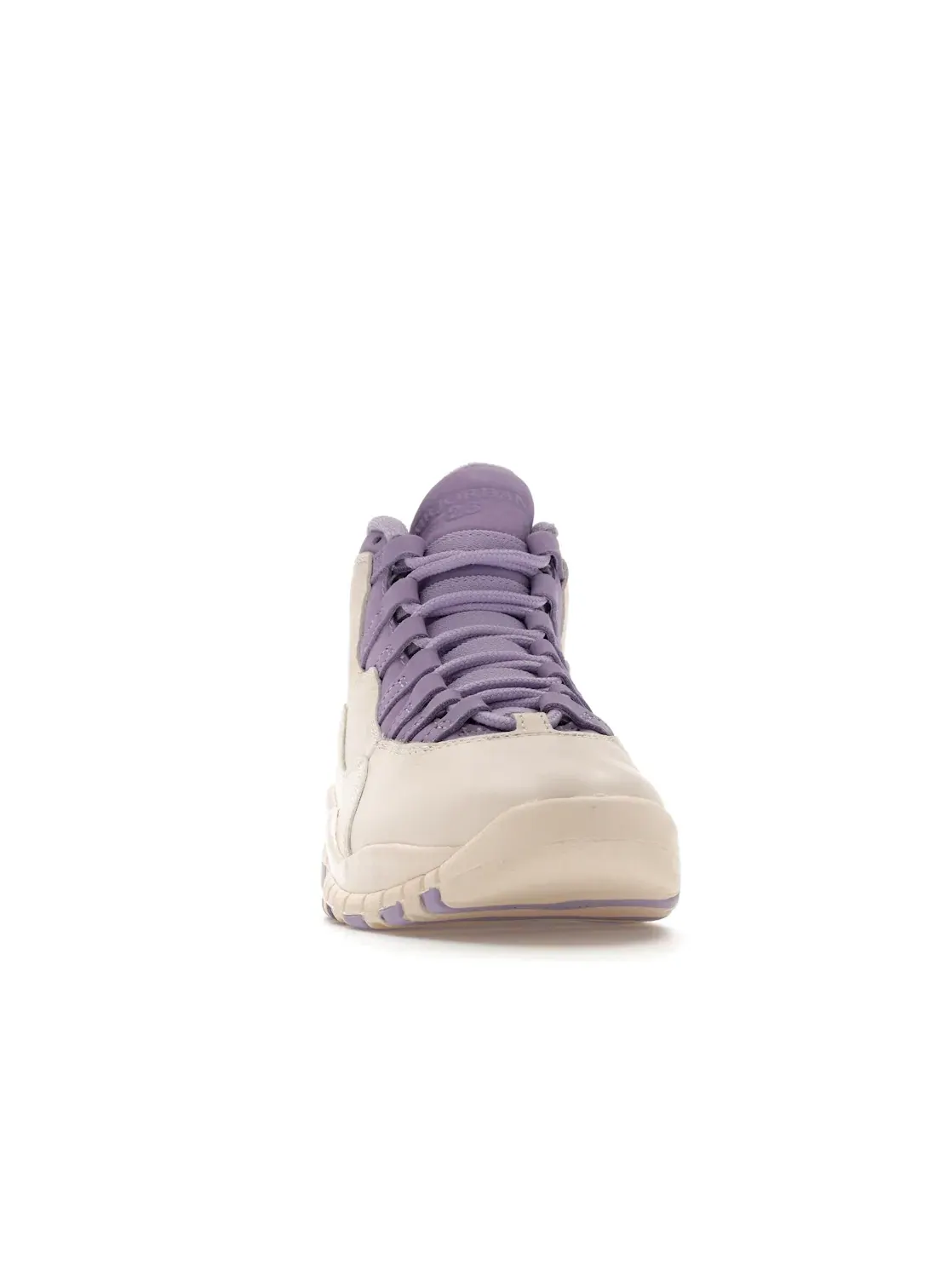 Женские кроссовки с принтом Jordan 10 Retro, Chalk/Wild Grape/Hydrangeas — изображение 2 из 4