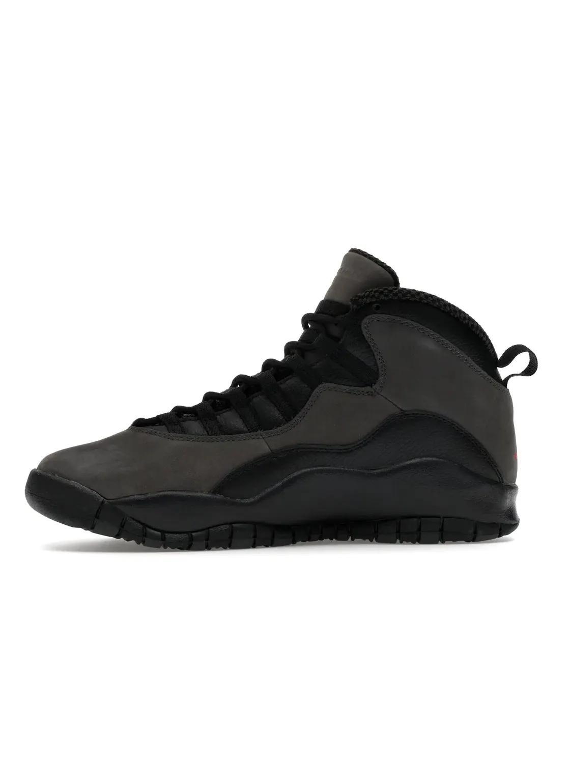 Мужские кроссовки с контрастными деталями Jordan 10 Retro Jordan — изображение 3 из 4, серый/красный/черный