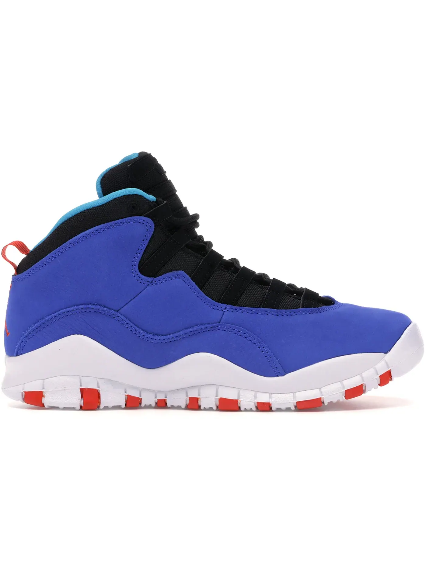 Детские кроссовки Lifestyle с моделью Jordan 10 Retro Jordan — изображение 1 из 1, синий/оранжевый-черный