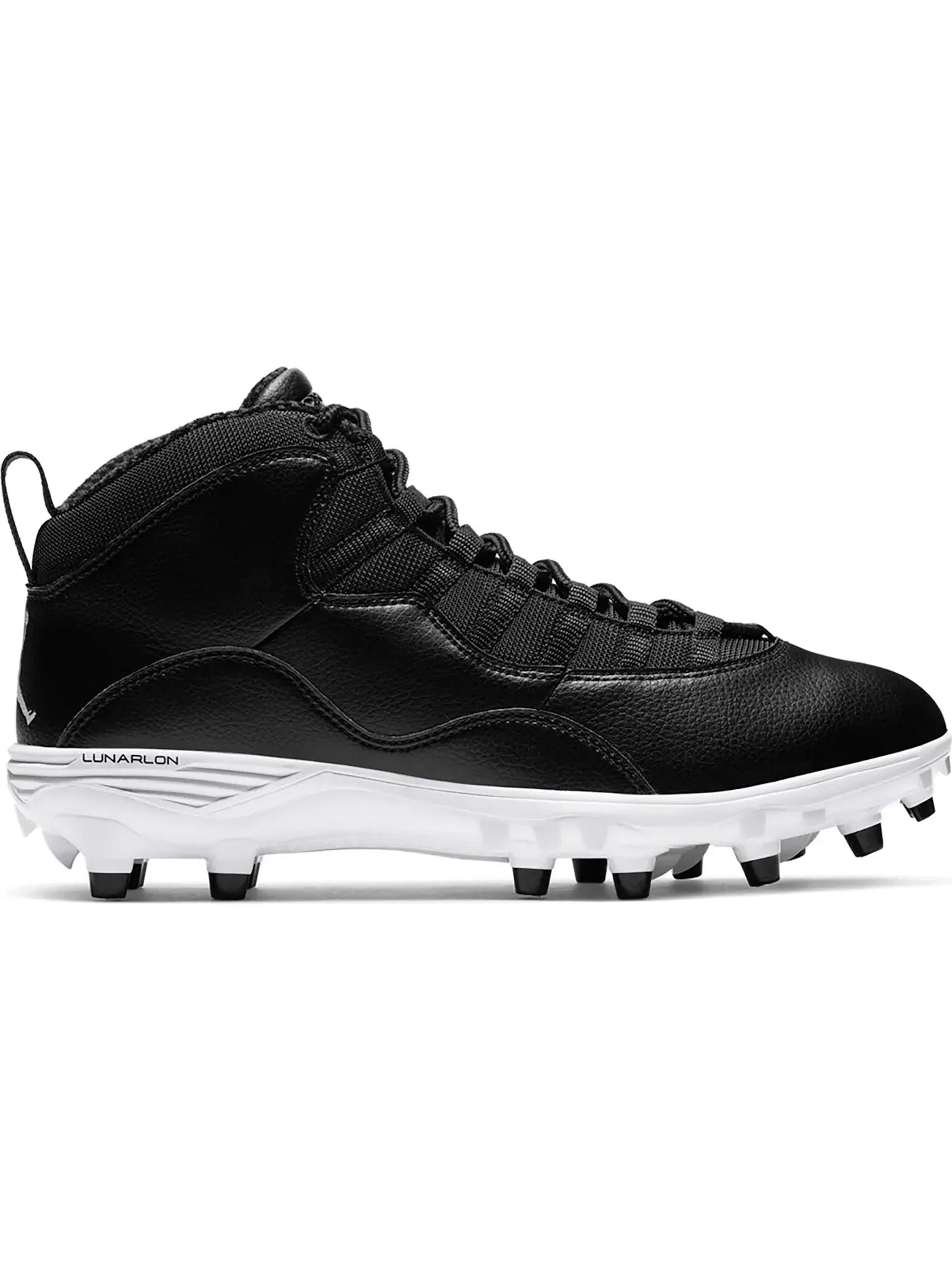 Мужские кроссовки Lifestyle Jordan 10 TD Mid Jordan — изображение 1 из 1, черный/белый