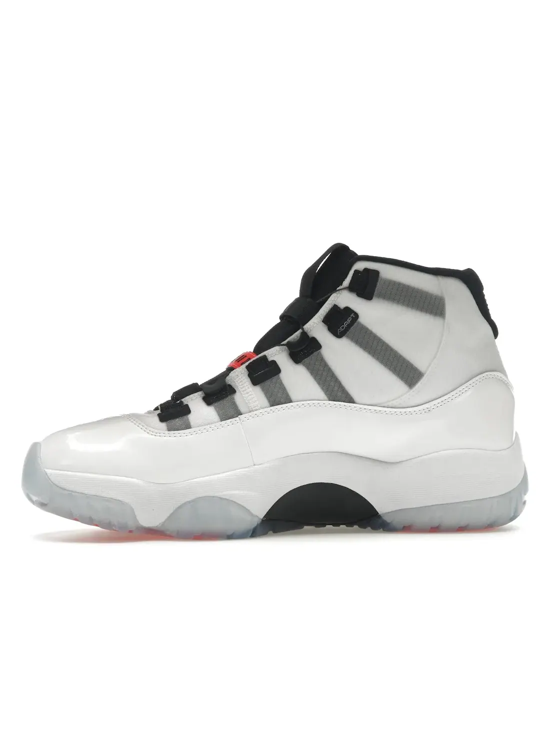 Мужские кроссовки Lifestyle с технологией Adapt Jordan 11 Adapt Jordan — изображение 3 из 4, белый/белый/черный