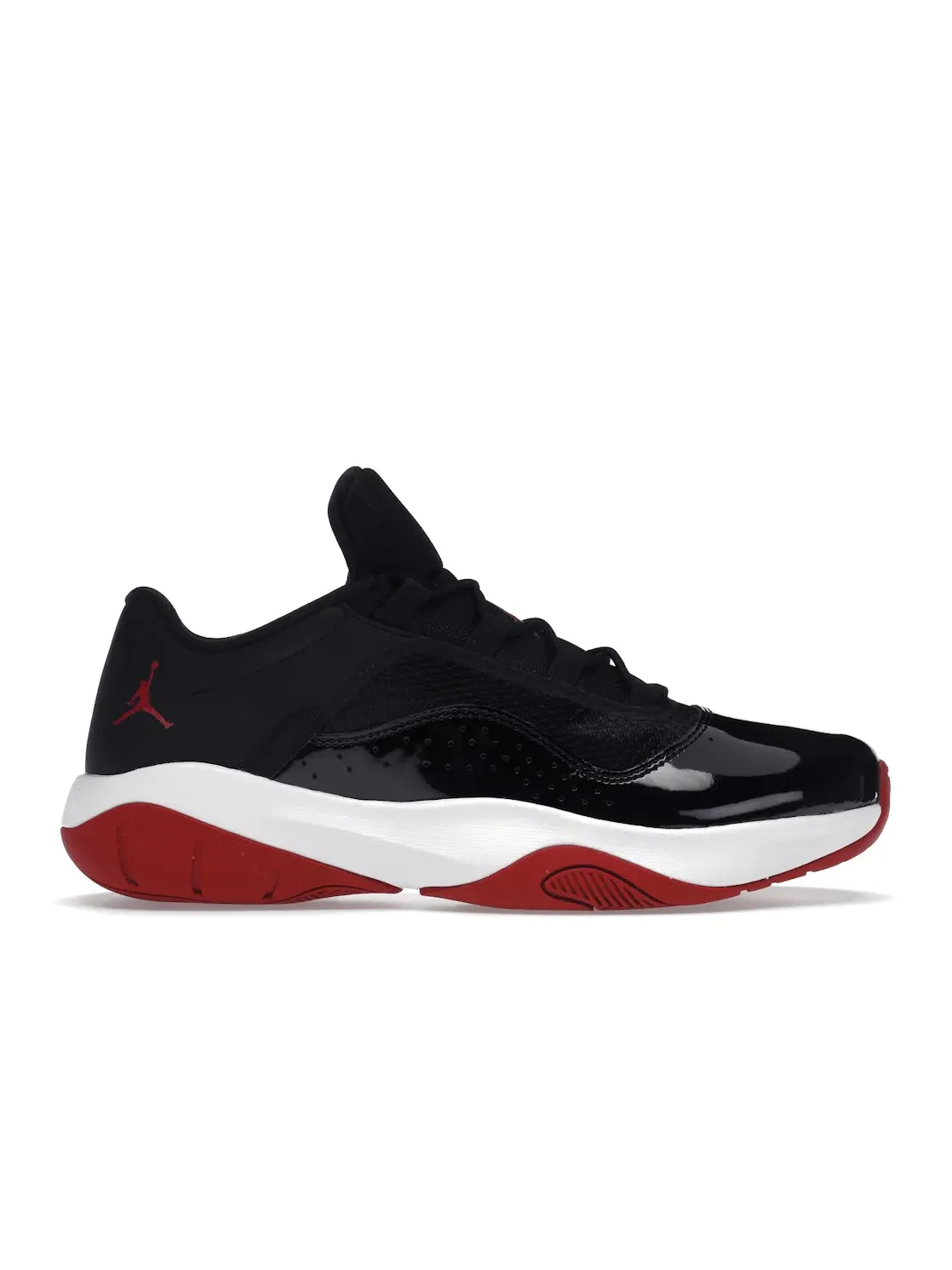 Мужские кроссовки Lifestyle с патентованной кожей Jordan 11 CMFT Low — изображение 1 из 4, черный/белый-красный