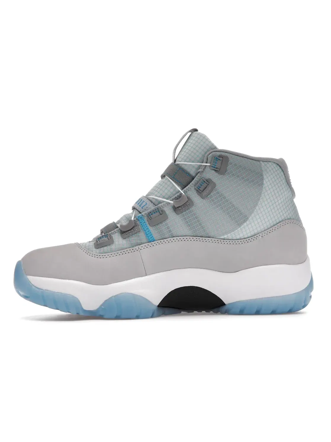 Мужские кроссовки Lifestyle с системой шнуровки Adapt Jordan 11 Retro Adapt Jordan — изображение 3 из 4, серый/темный синий