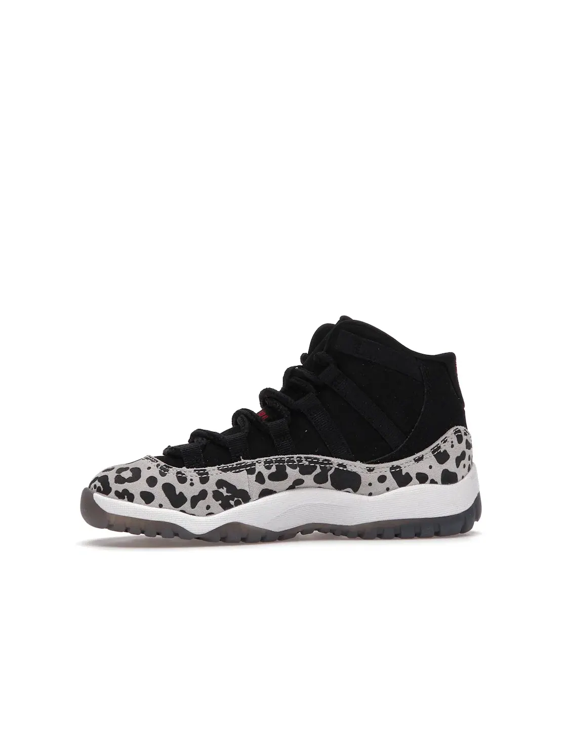 Детские кроссовки с принтом Jordan 11 Retro Animal Instinct Jordan — изображение 3 из 4, черный/красный--белый